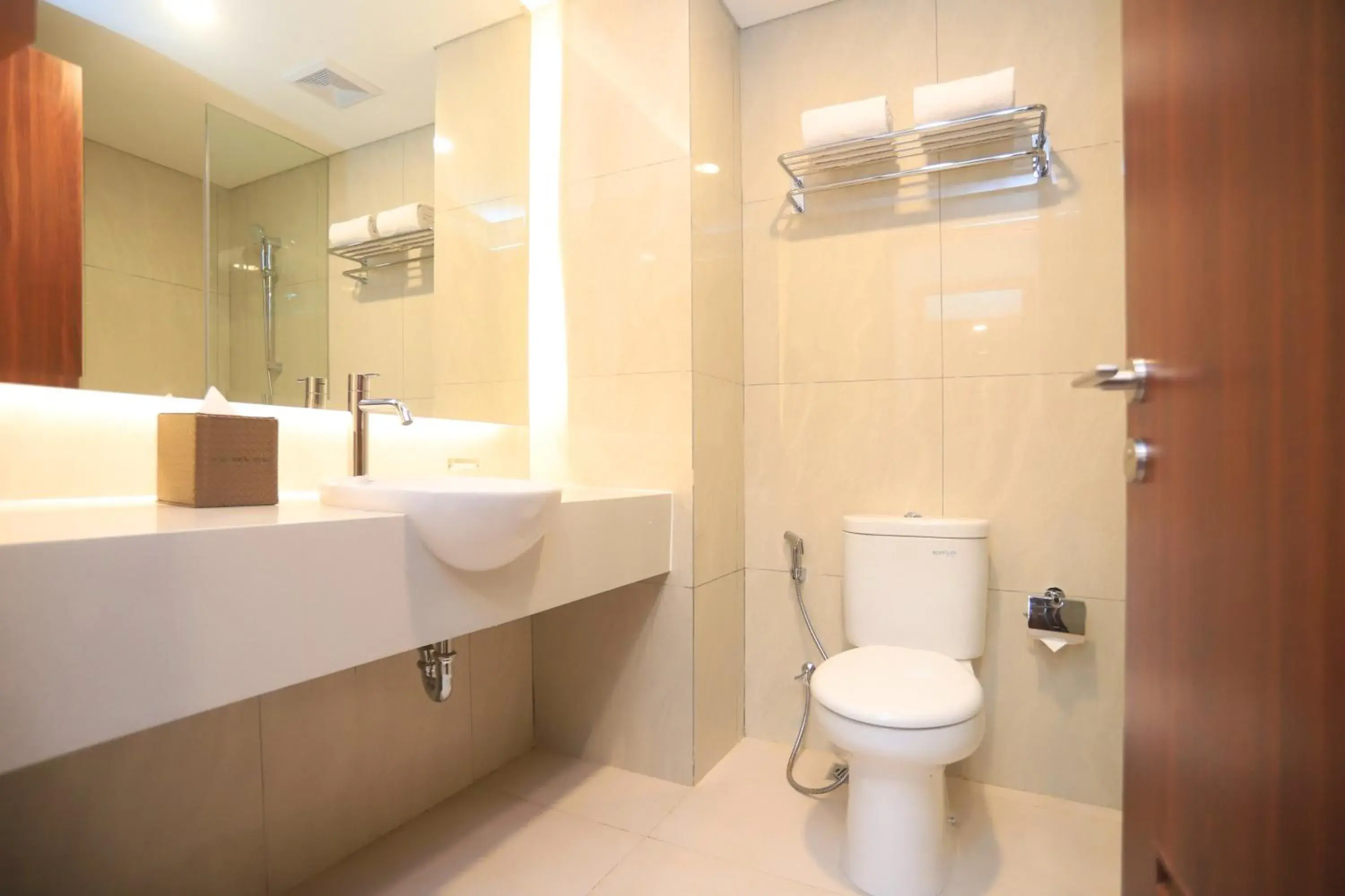 Bathroom in Luxury Inn Arion Hotel