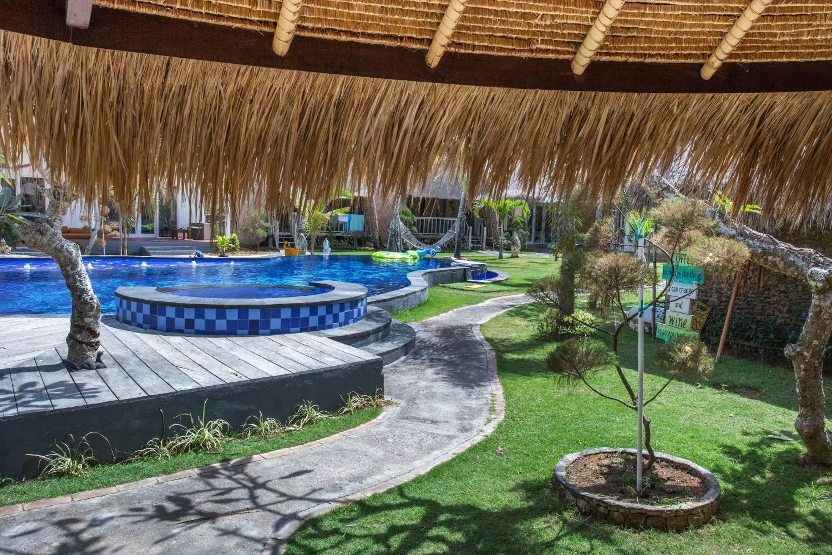 Balcony/Terrace in Sanghyang Bay Villas