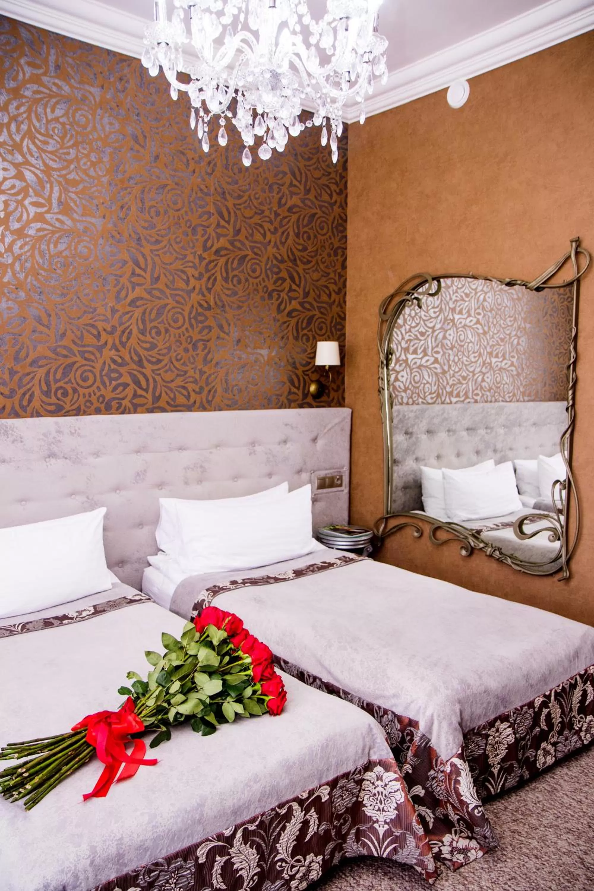 Bed in Boutique Spa Casino Hotel Lybid Plaza