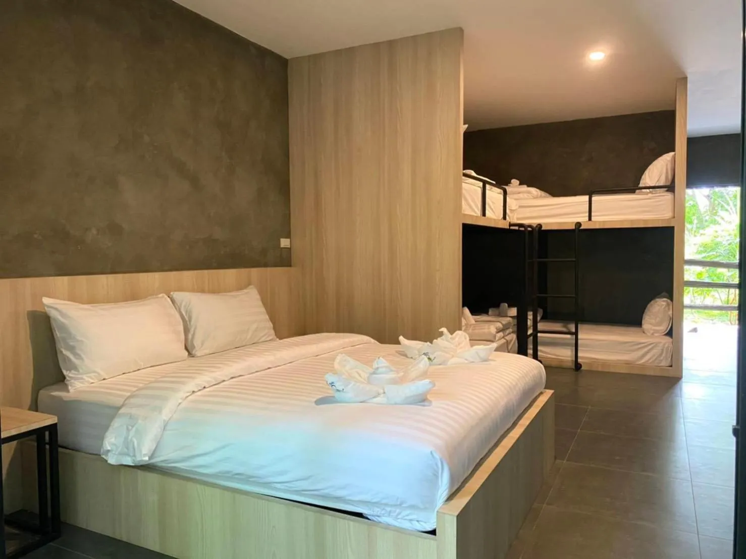 Bed in Blues River Resort