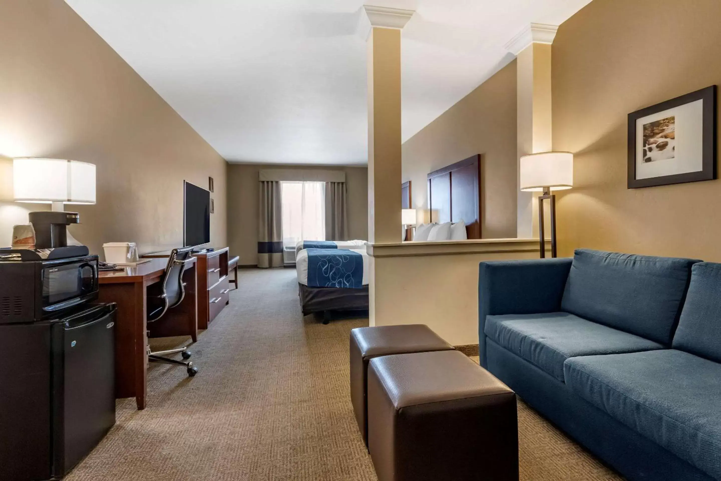 Photo of the whole room, Seating Area in Comfort Suites Airport-University