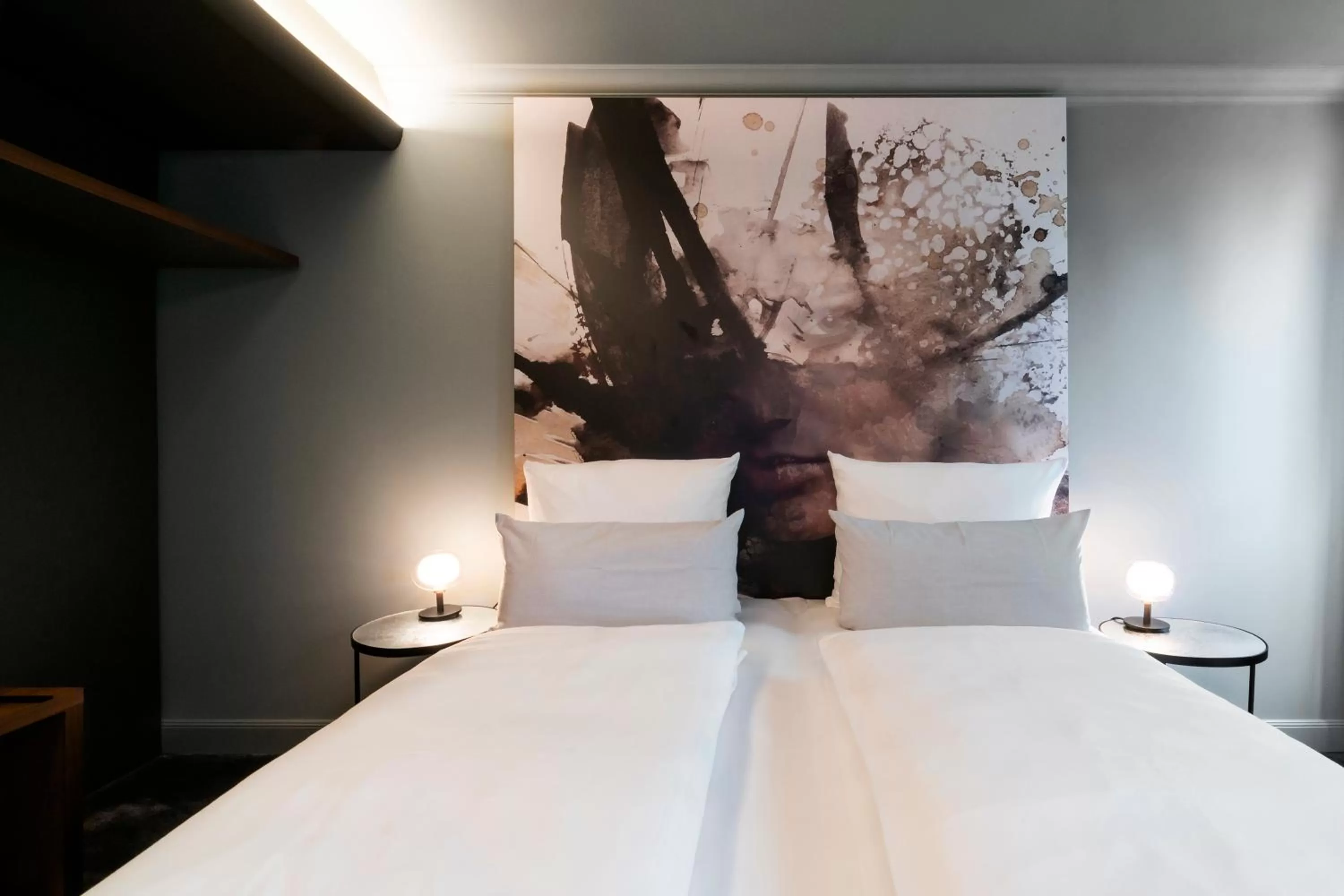 Bed in Hotel Kaiserhof Ravensburg