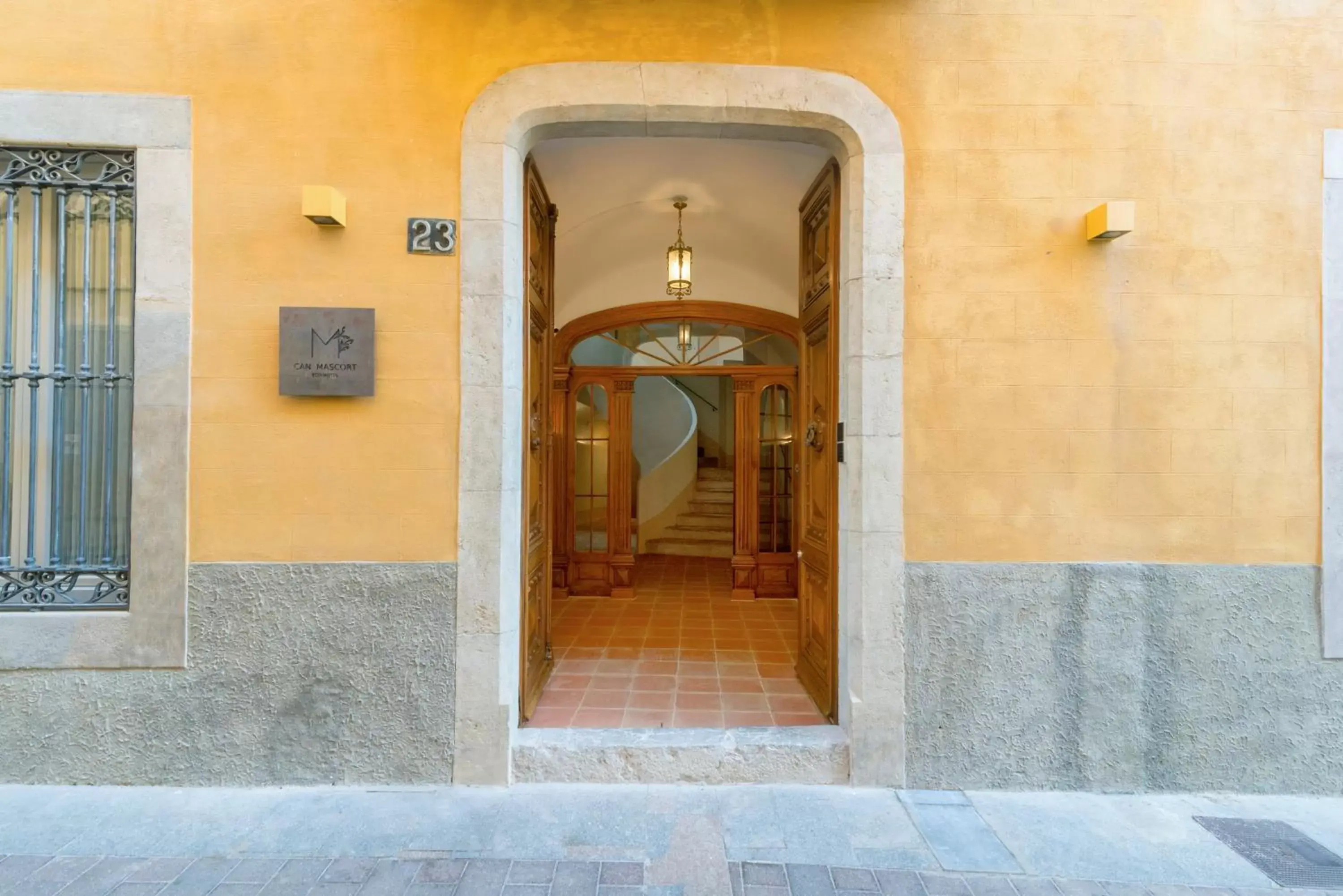 Facade/entrance in Can Mascort Eco Hotel