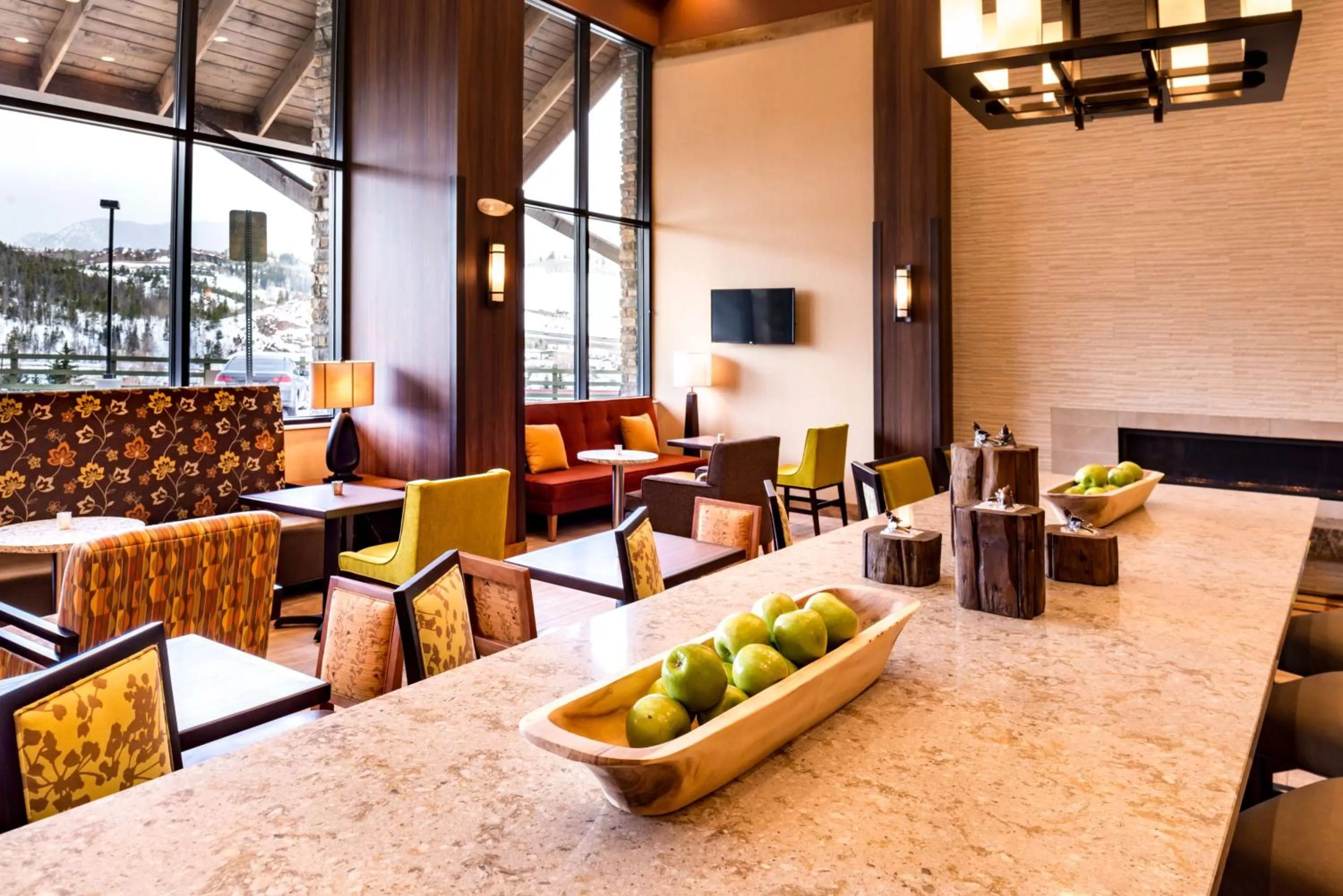 Breakfast in Hampton Inn & Suites Silverthorne