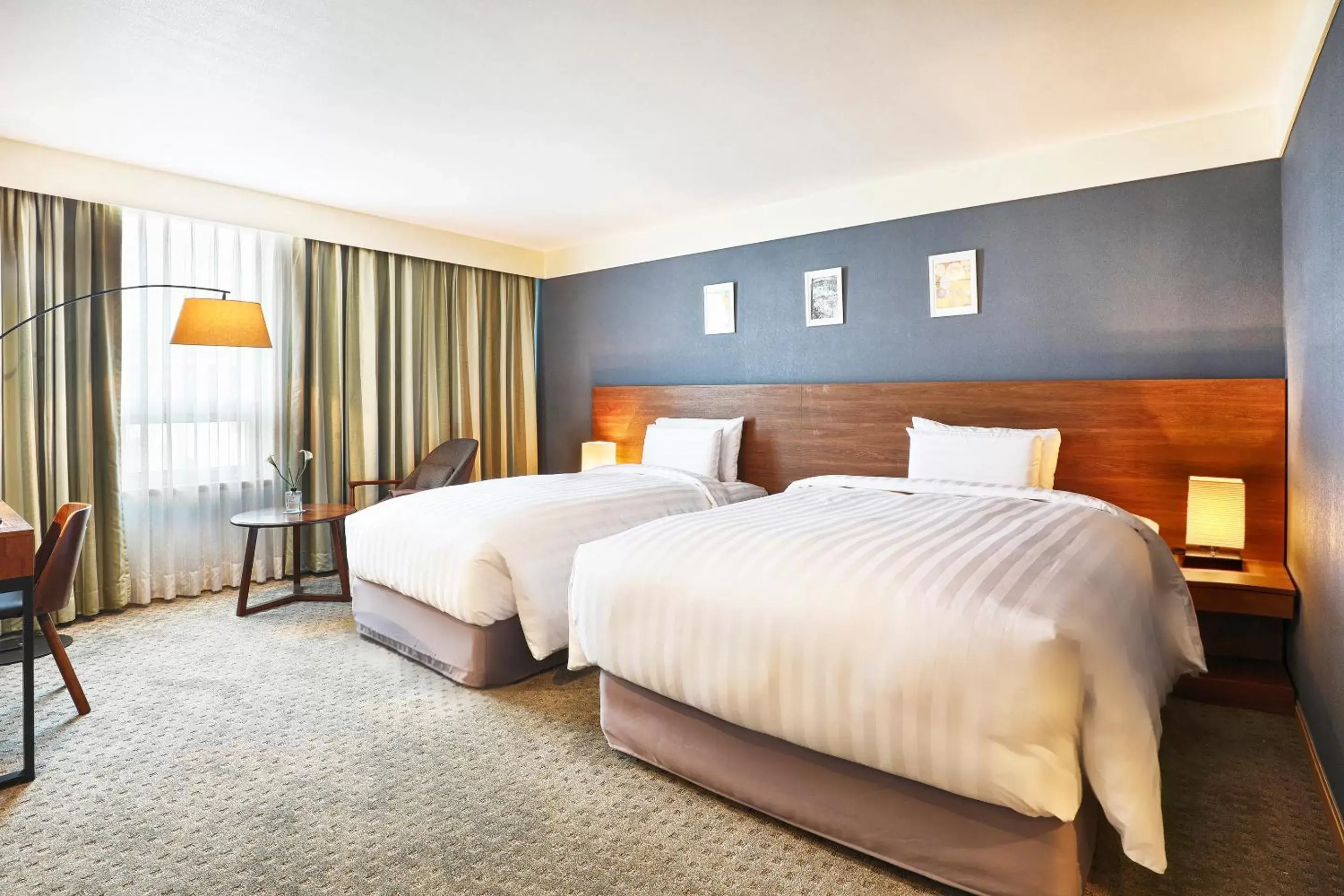 Bed in Best Western Premier Incheon Airport Hotel