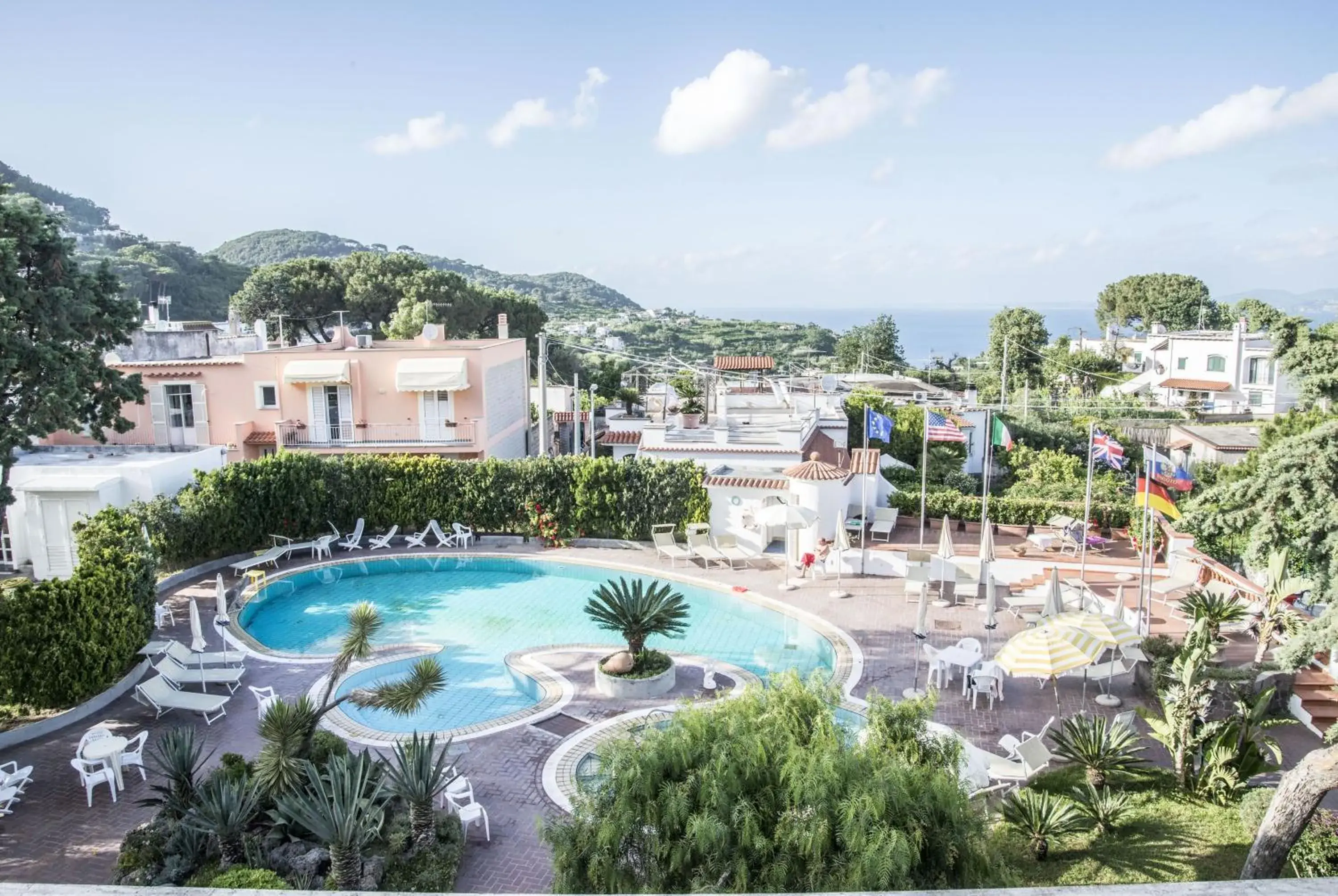 Garden, Pool View in Hotel Internazionale