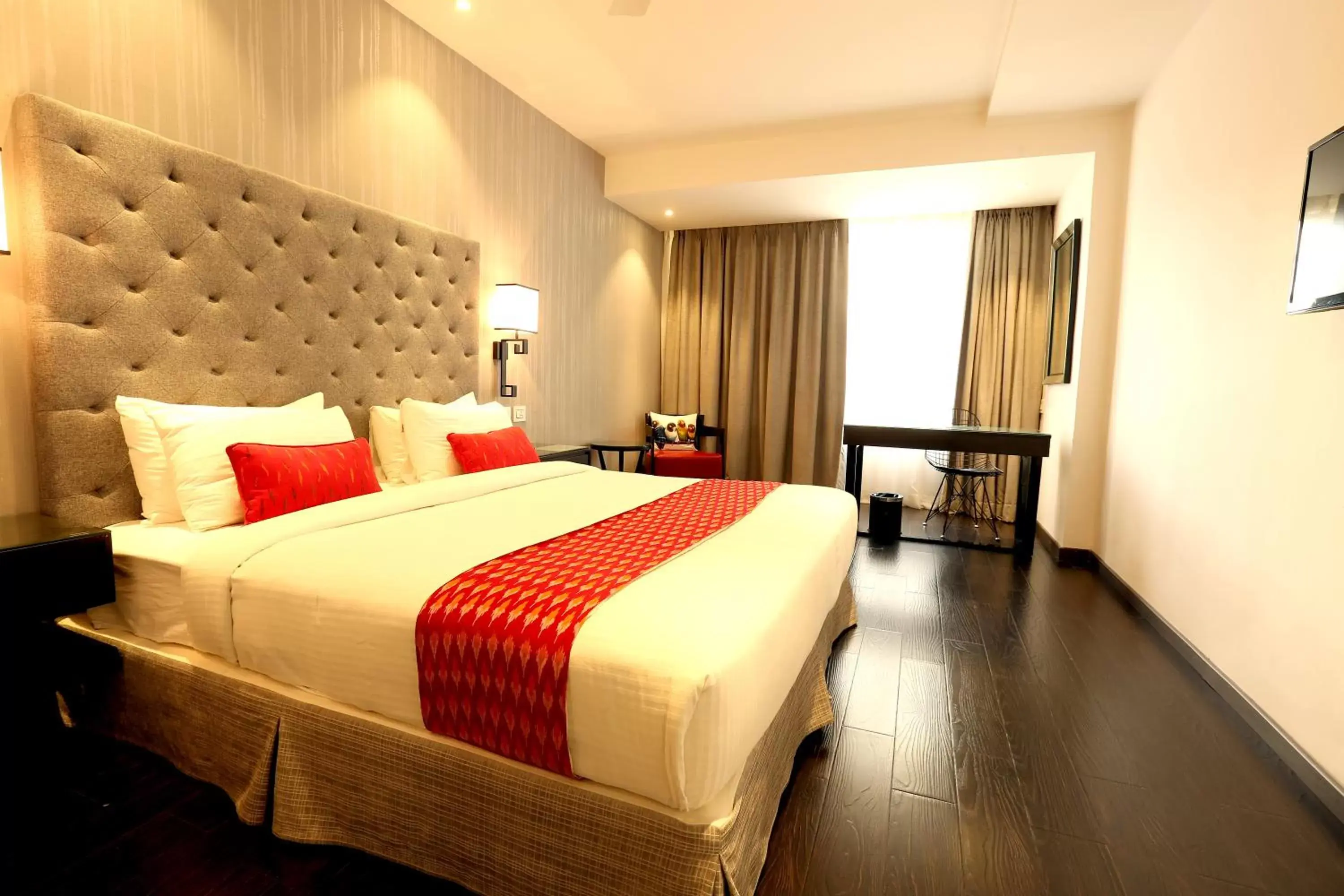 Bedroom, Room Photo in Hotel Deccan Serai, HITEC CITY, HYDERABAD