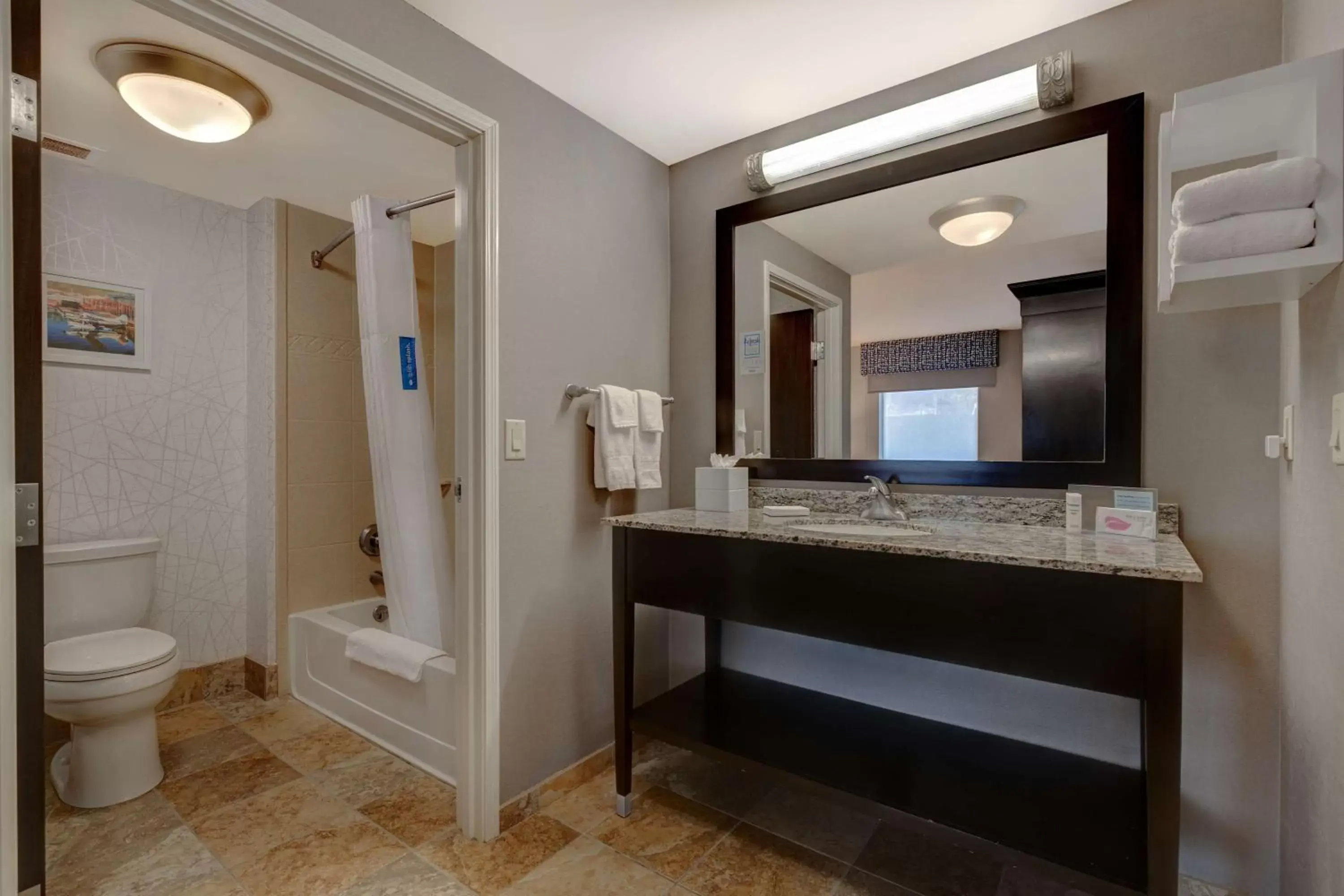 Bathroom in Hampton Inn & Suites Seattle/Federal Way