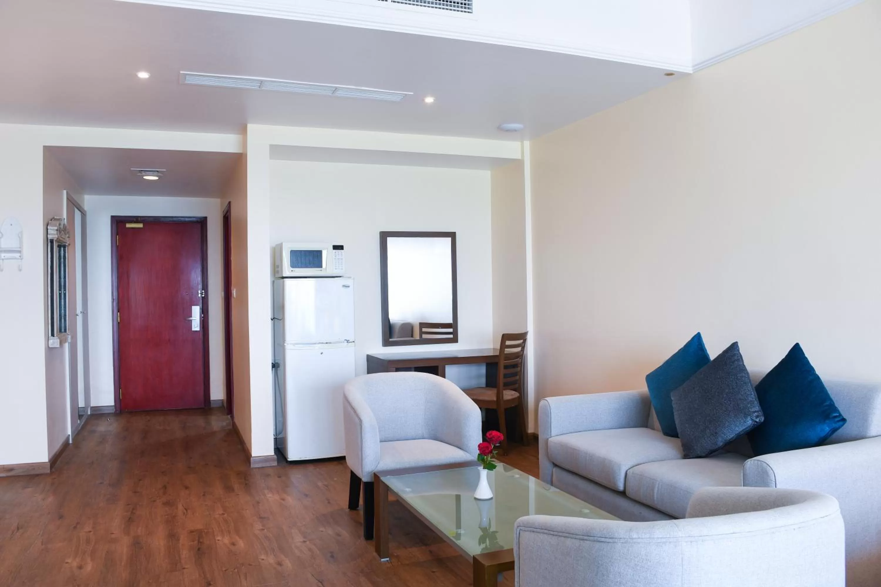 Seating area in Ramada by Wyndham Beach Hotel Ajman