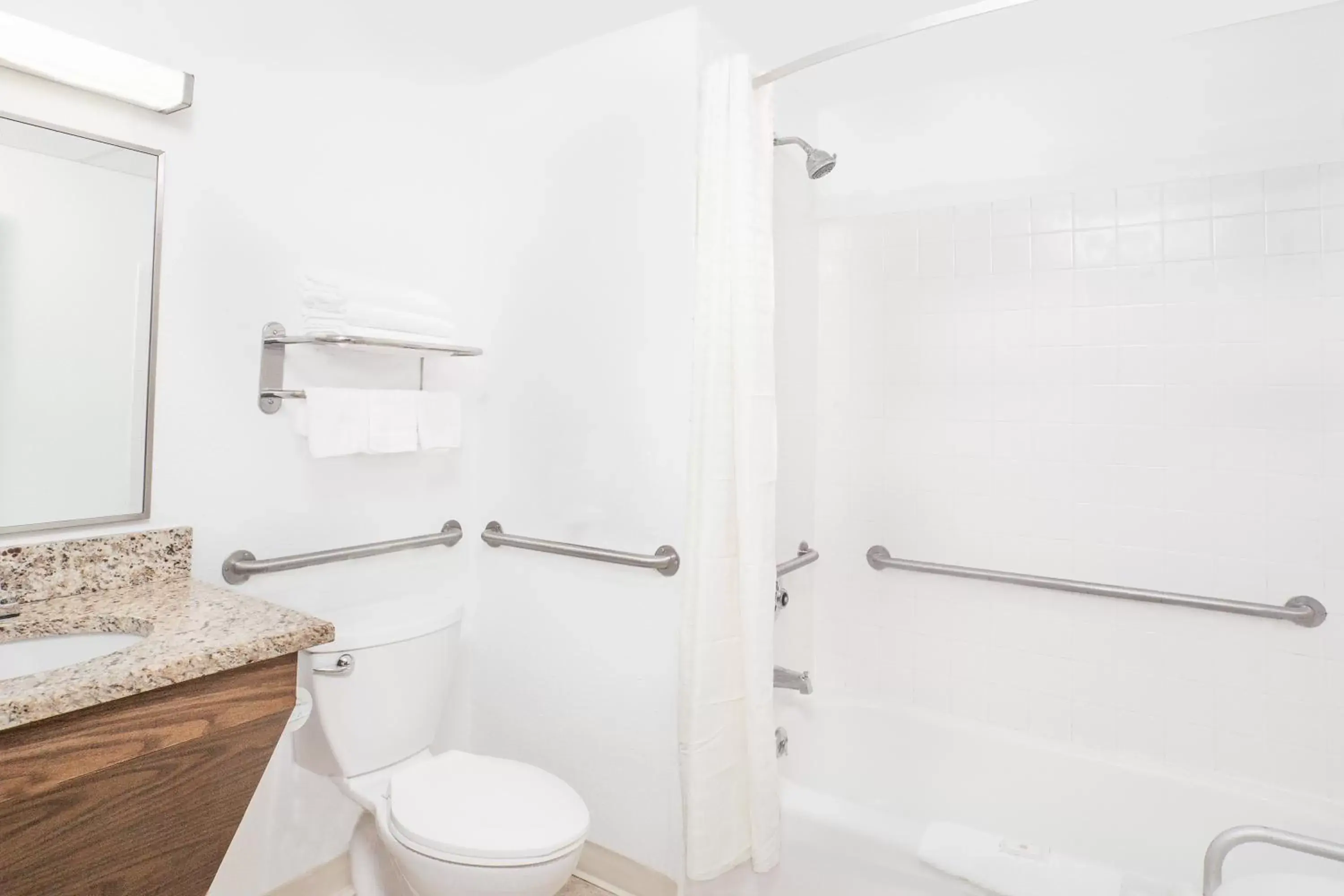 Shower, Bathroom in Super 8 by Wyndham Middletown