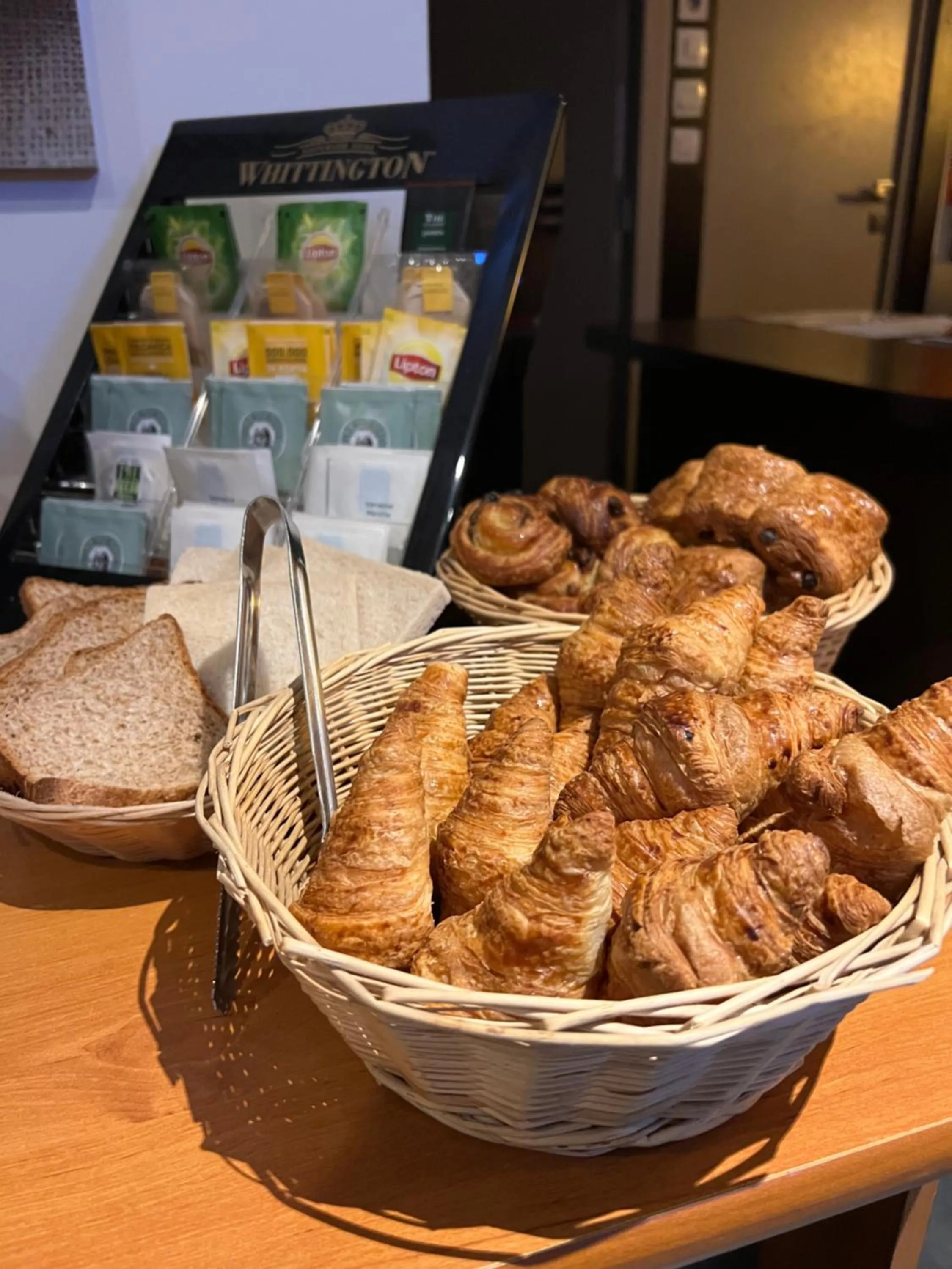 Continental breakfast in Hôtel Belle Fontainebleau