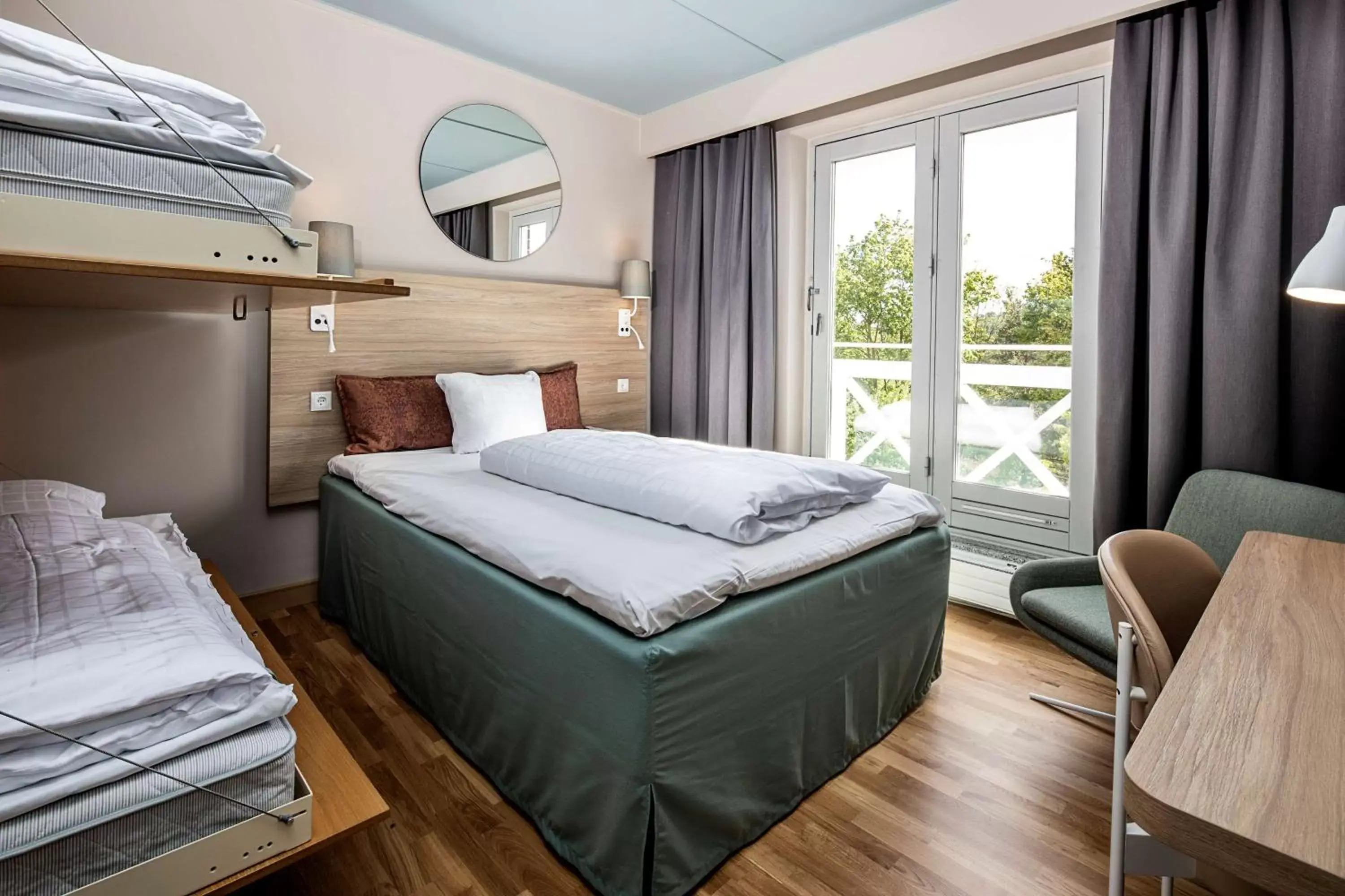 Bedroom, Bed in Scandic Roskilde Park