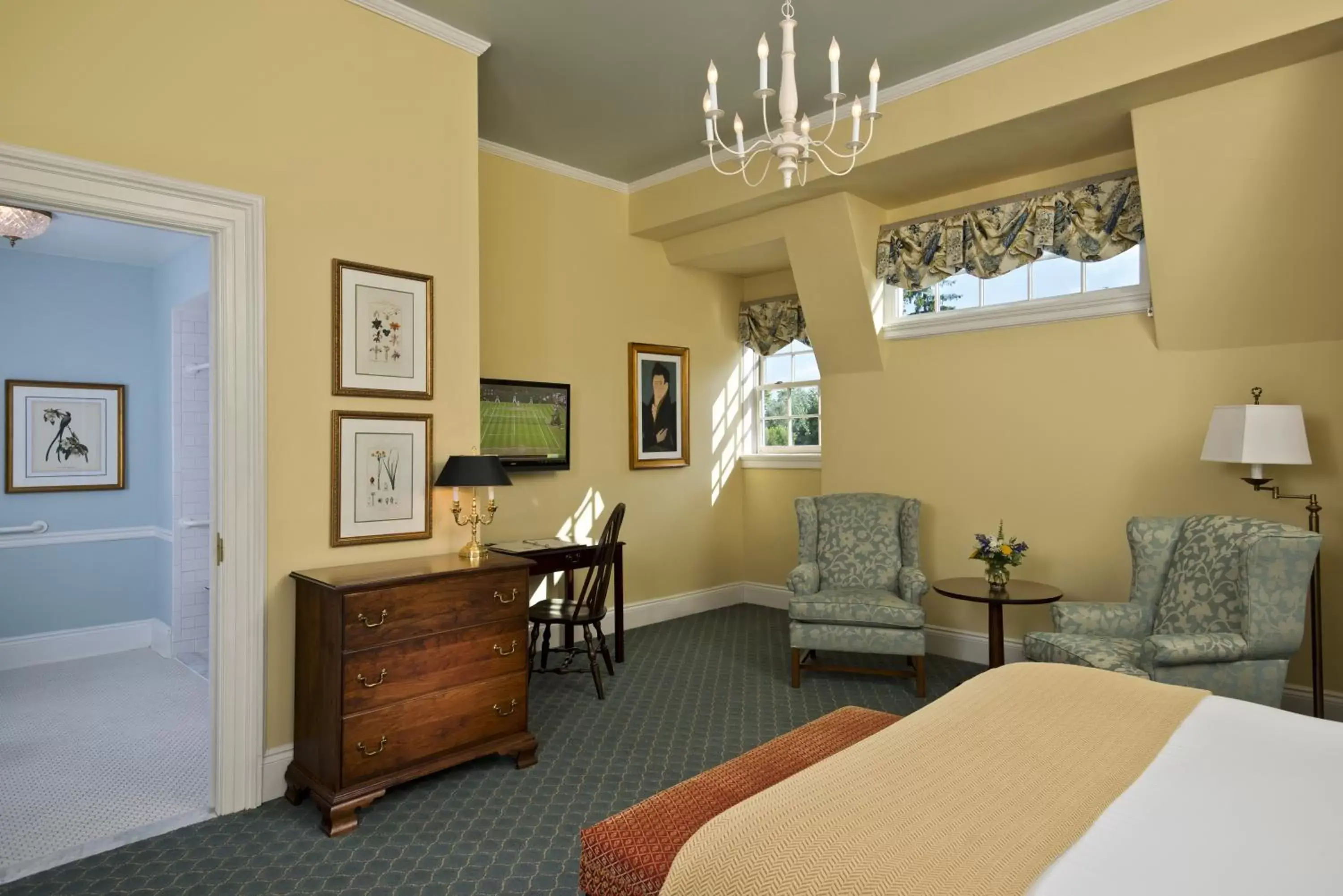 Bedroom, Seating Area in The Otesaga Resort Hotel