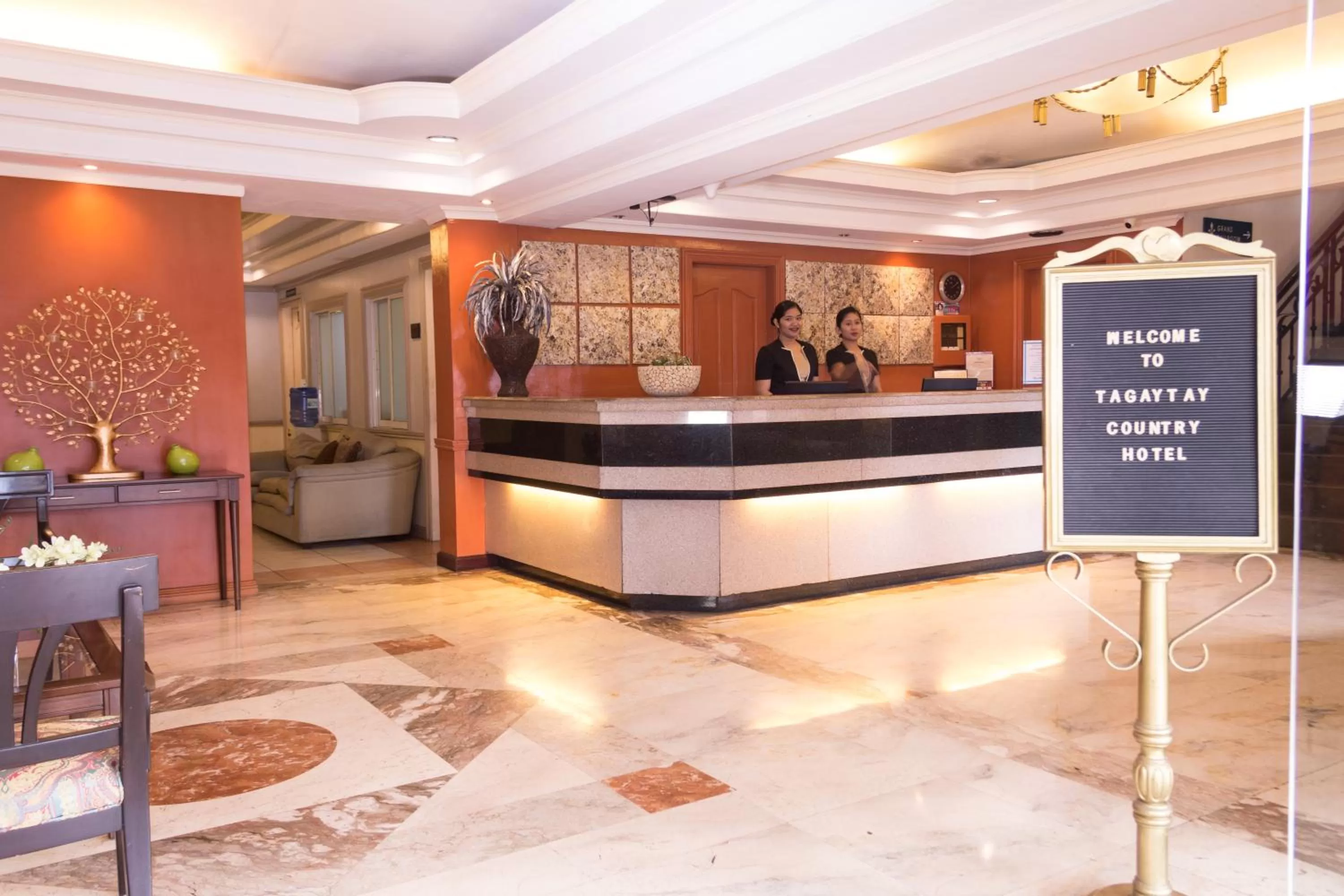 Staff in Tagaytay Country Hotel