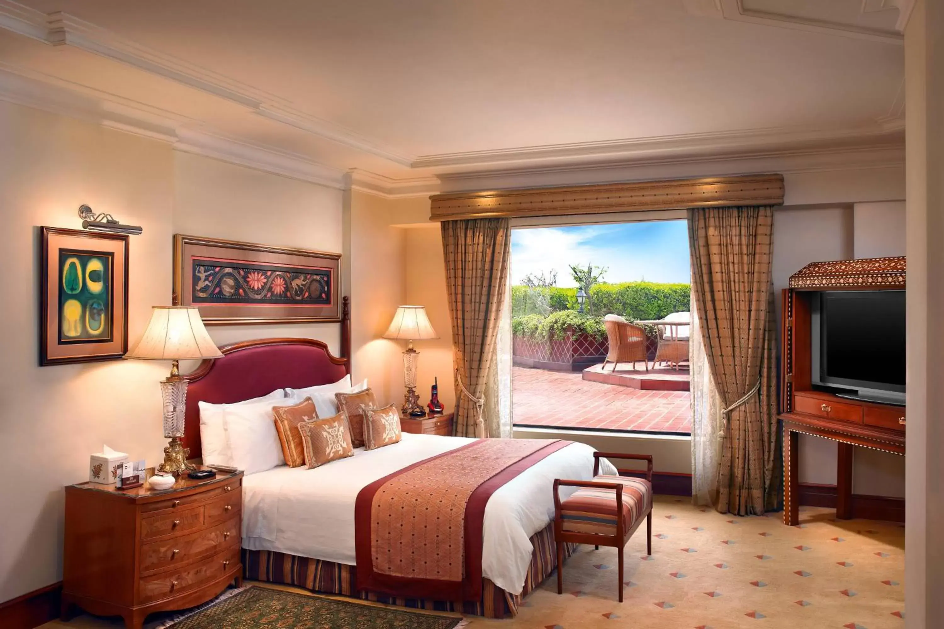 Bedroom in ITC Maurya, a Luxury Collection Hotel, New Delhi