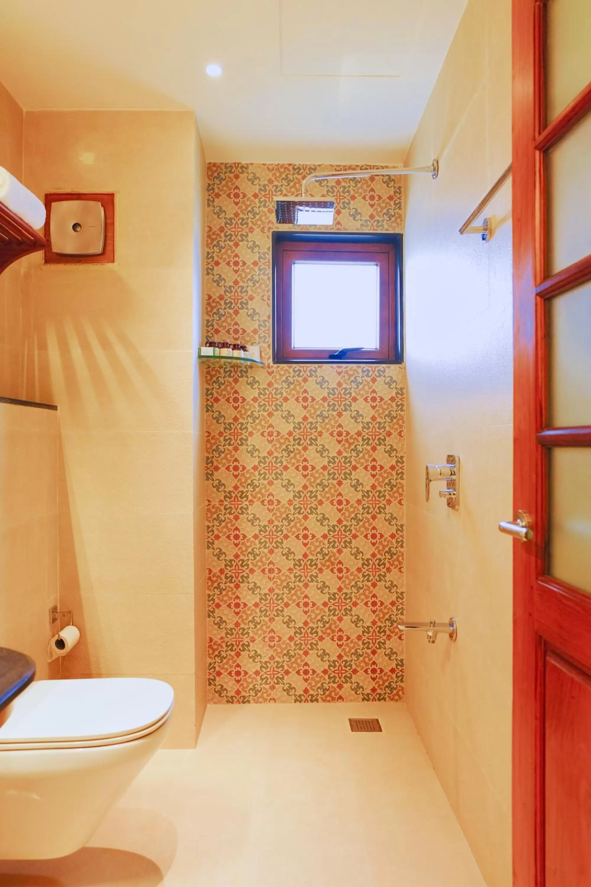 Bathroom in Rockholm at the Light House Beach