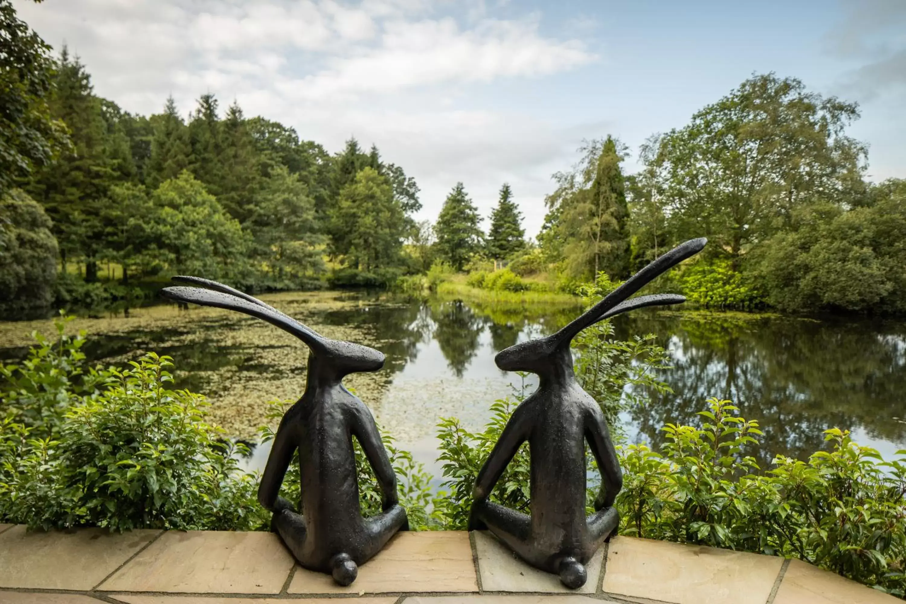 Natural landscape in Linthwaite House Hotel