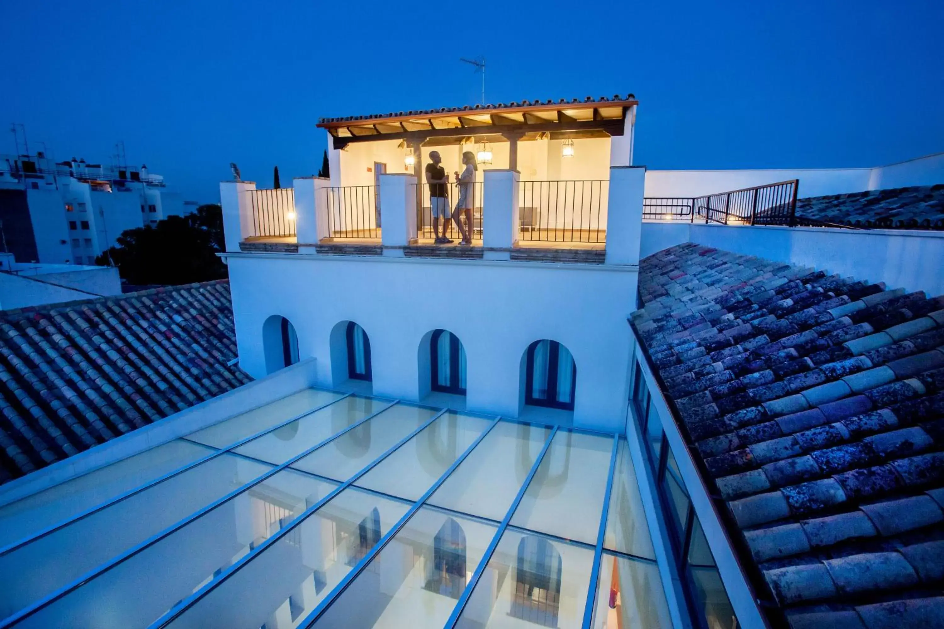 Balcony/Terrace in Soho Boutique Capuchinos & Spa