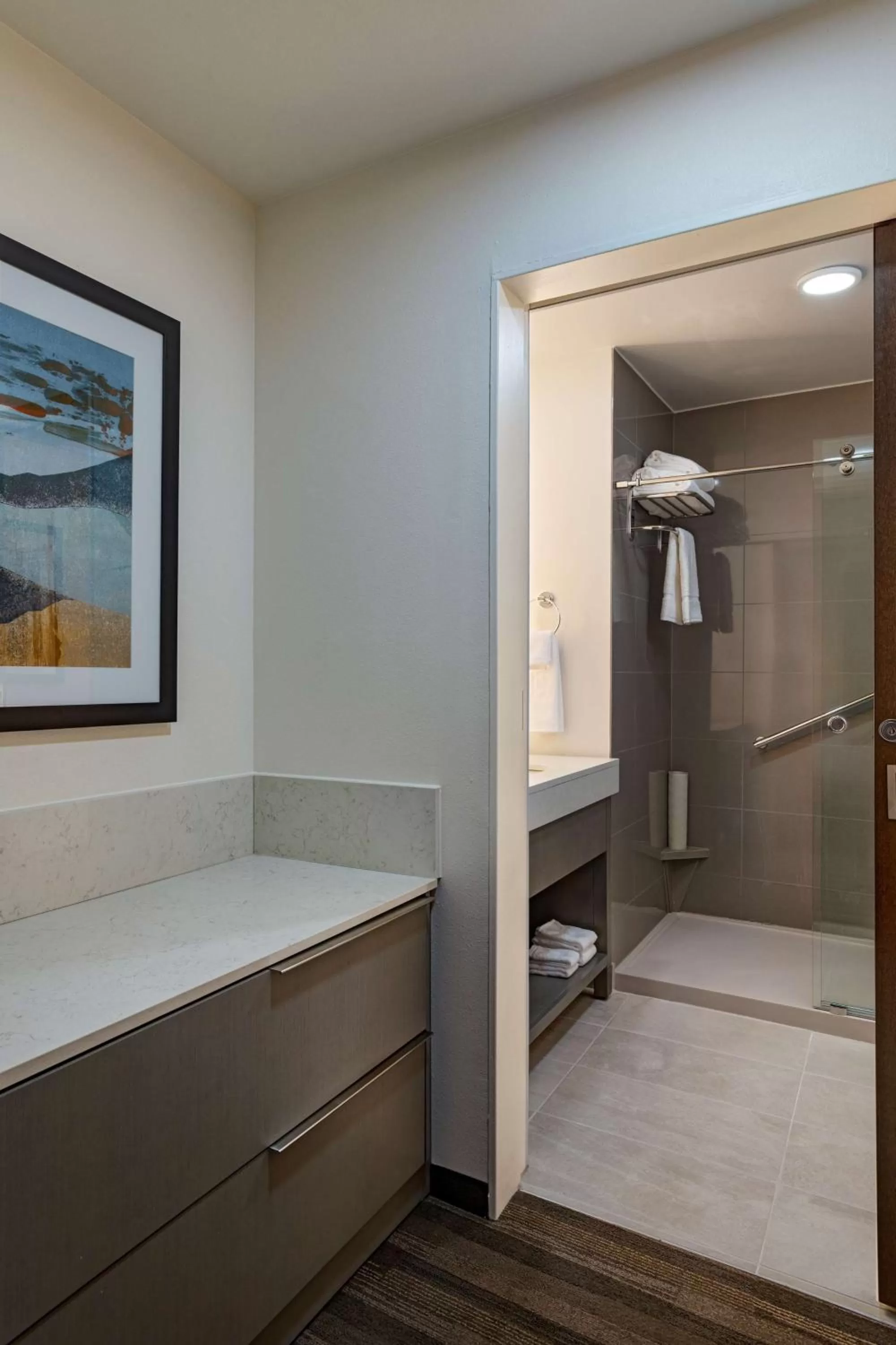 Bathroom in Hyatt House Carlsbad
