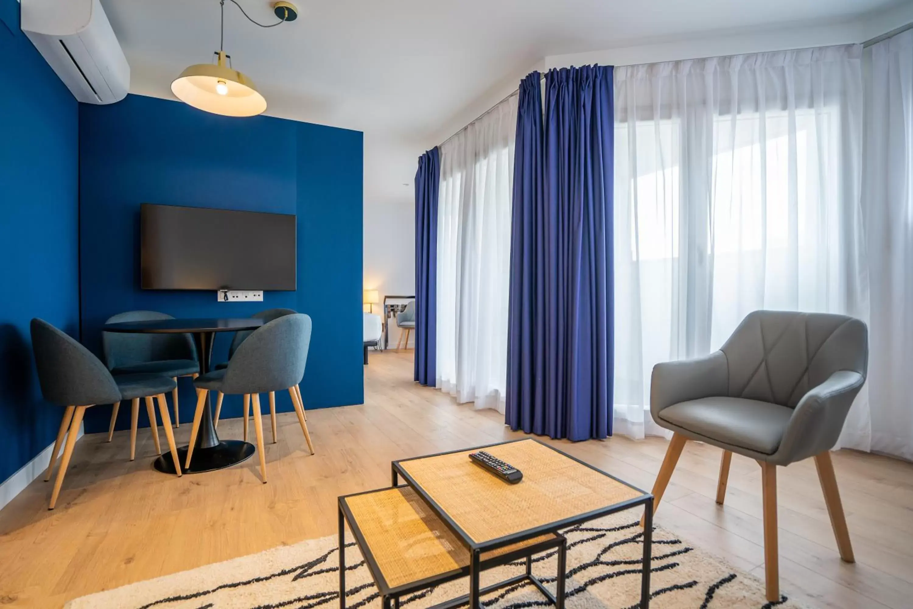 Living room, Seating Area in abba Apartments Playa de Gros San Sebastián