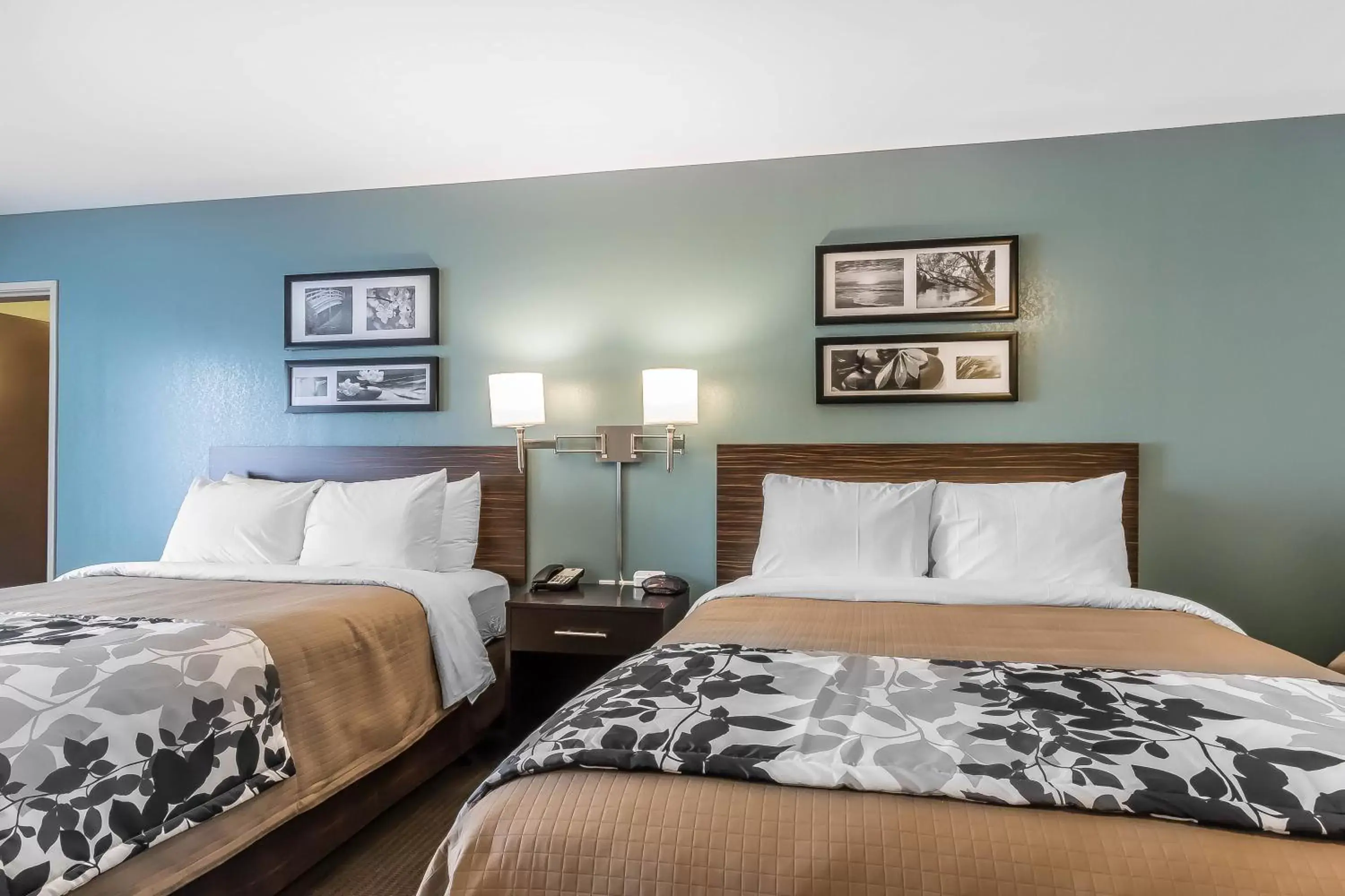 Bedroom, Bed in Sleep Inn & Suites O'Fallon MO - Technology Drive Bedroom, Bed in Sleep Inn & Suites O'Fallon MO - Technology Drive