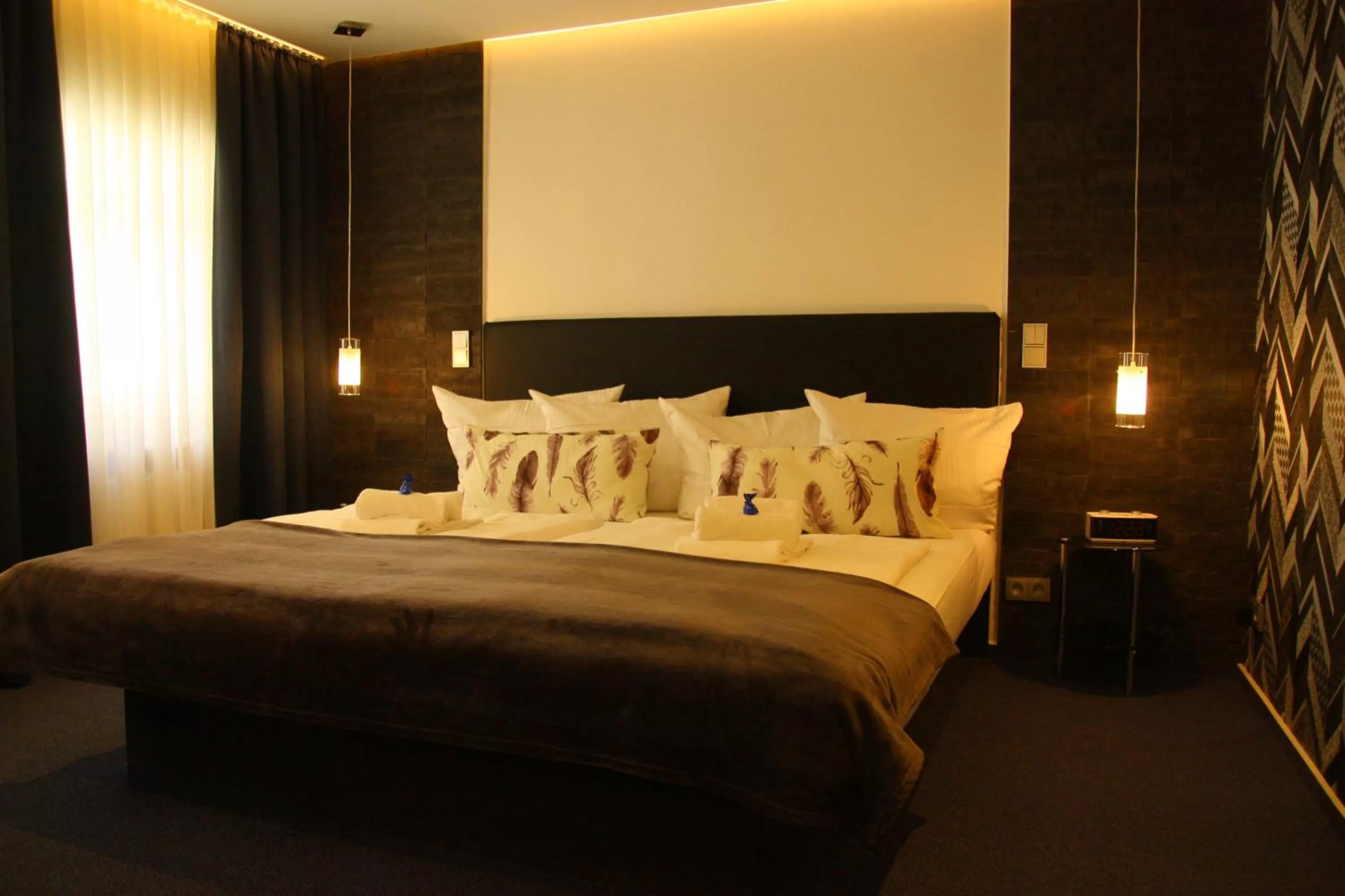 Bed in Hotel am Schloss