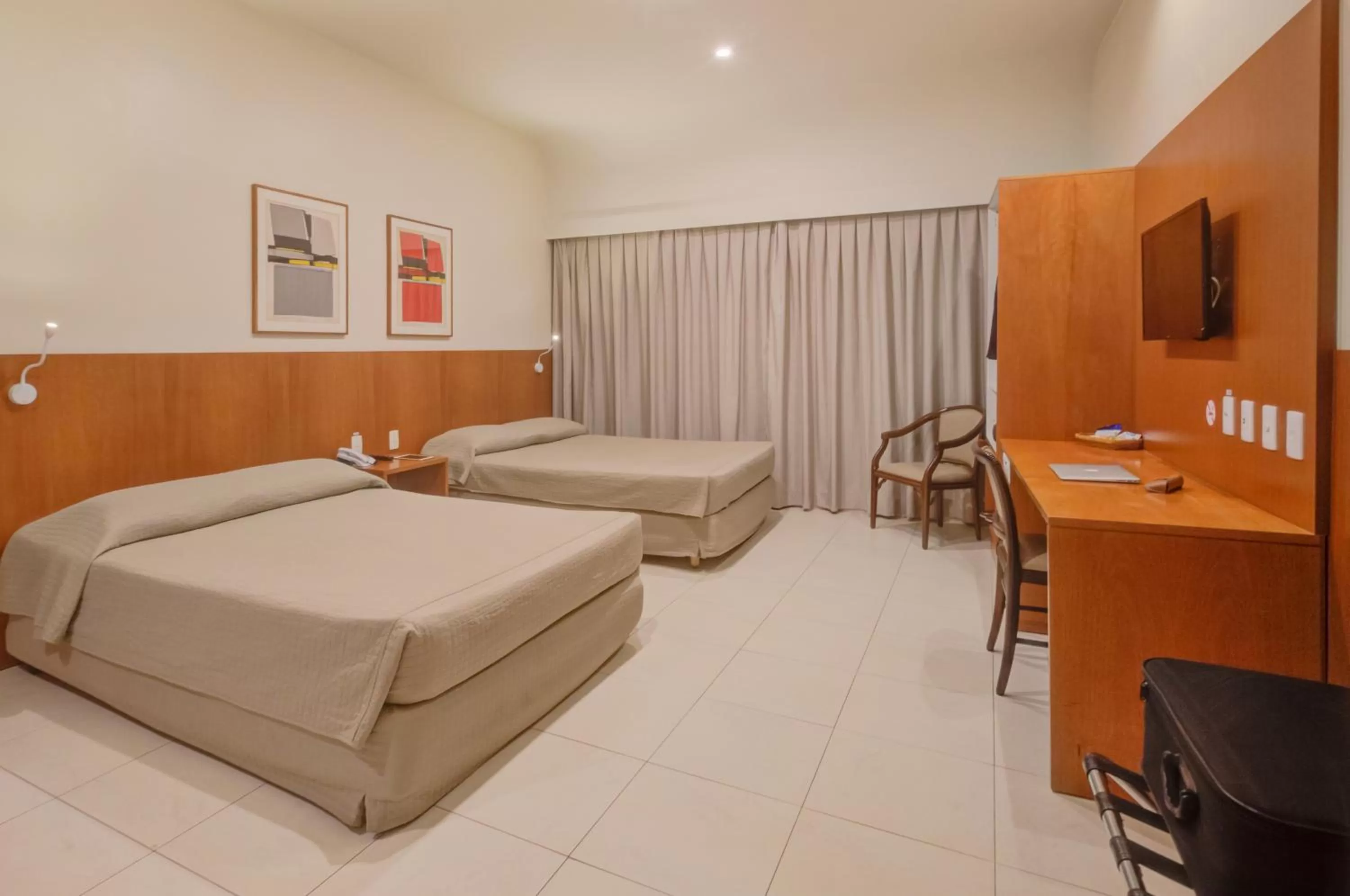 Bed in Rio Aeroporto Hotel Galeão