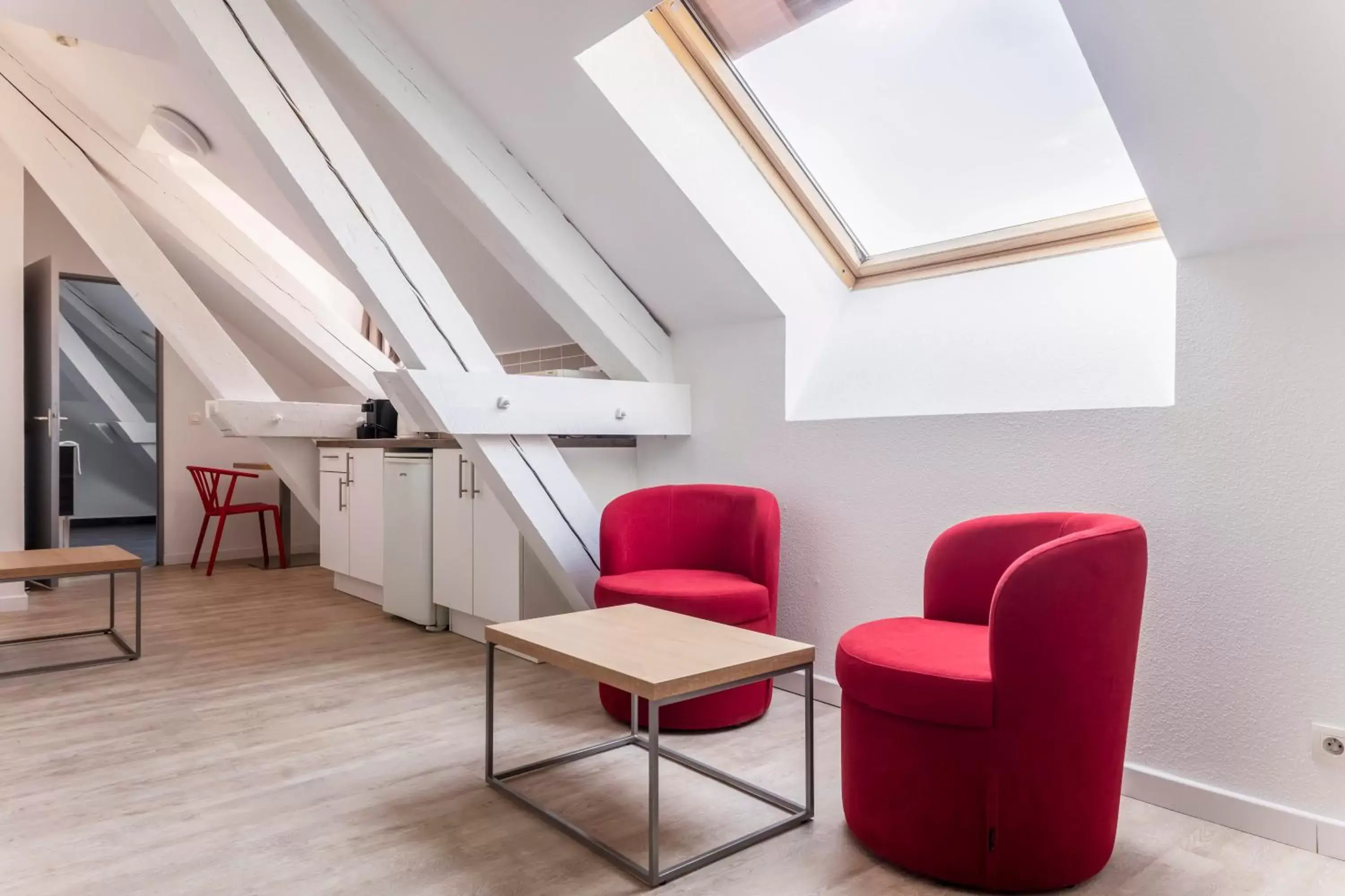 Living room, Seating Area in Residhotel Le Central'Gare