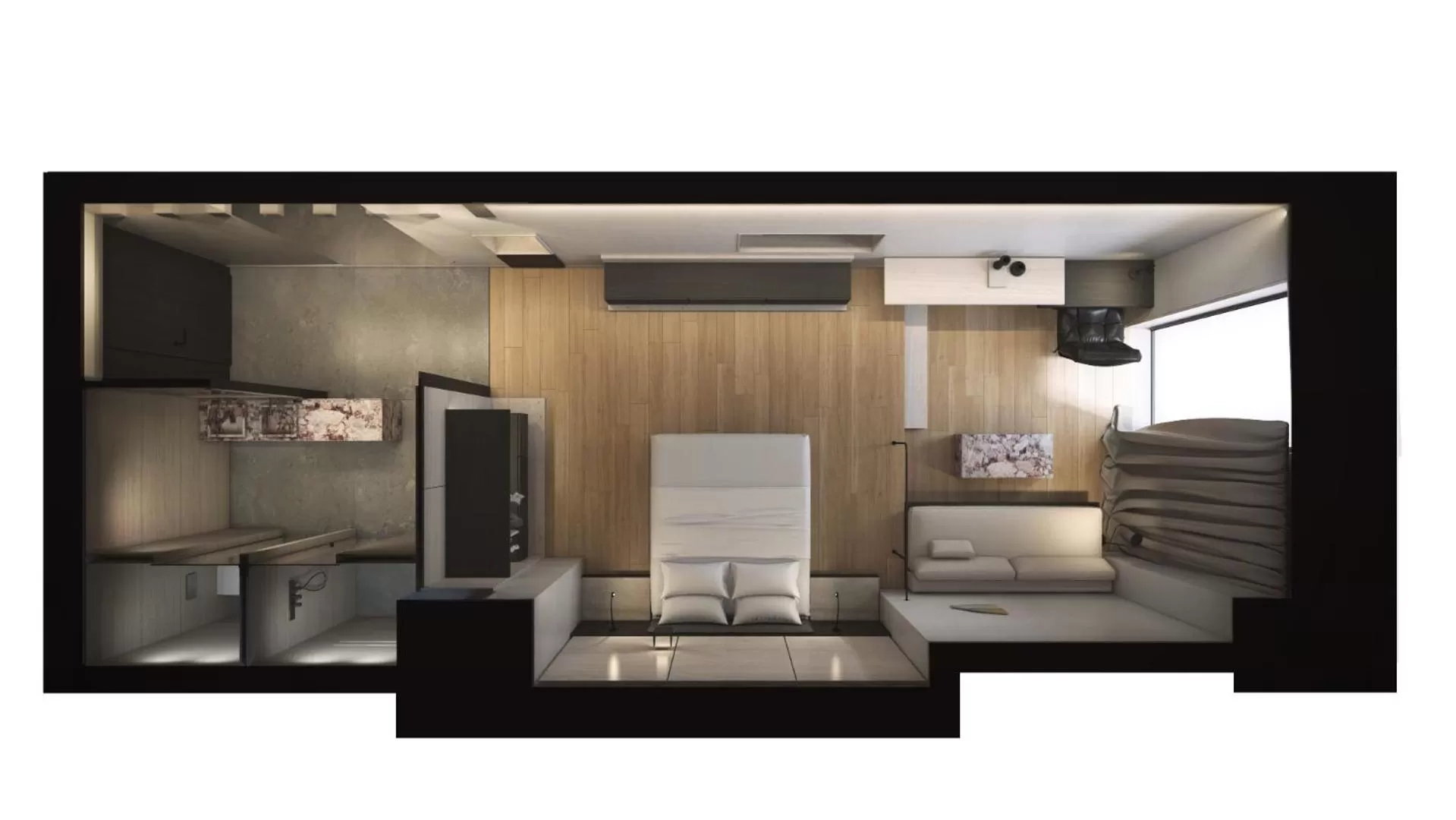 Floor plan in The Tanneries Hotel & Spa - a Member of Design Hotels