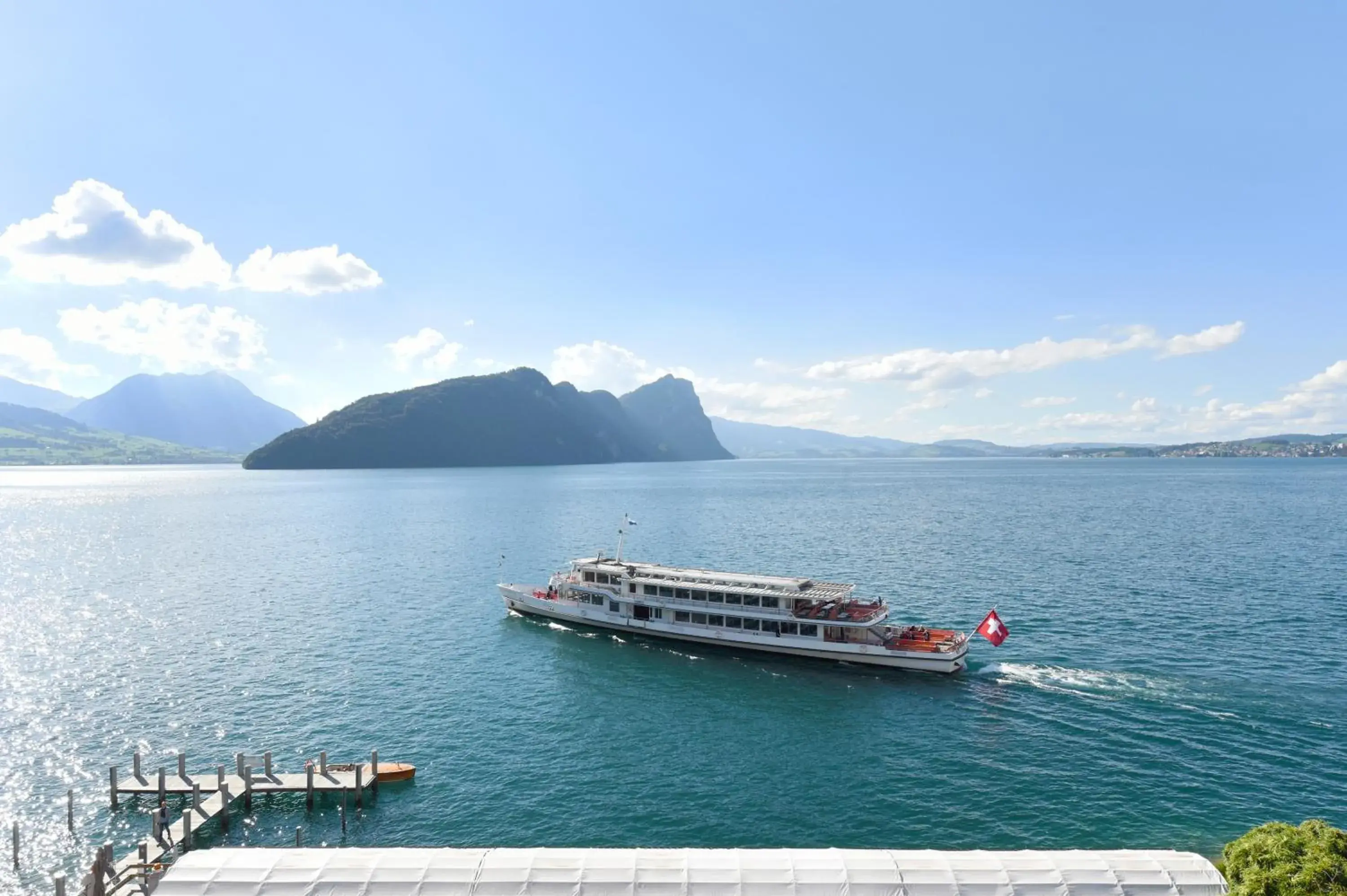 Lake view, Natural Landscape in Hotel Vitznauerhof