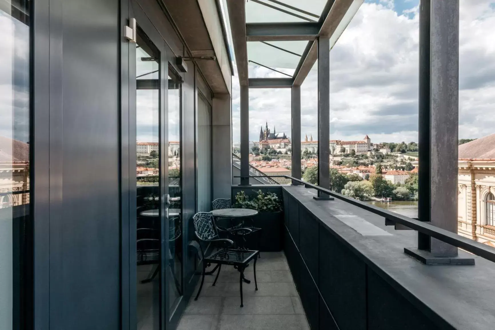 Balcony/Terrace in Four Seasons Hotel Prague