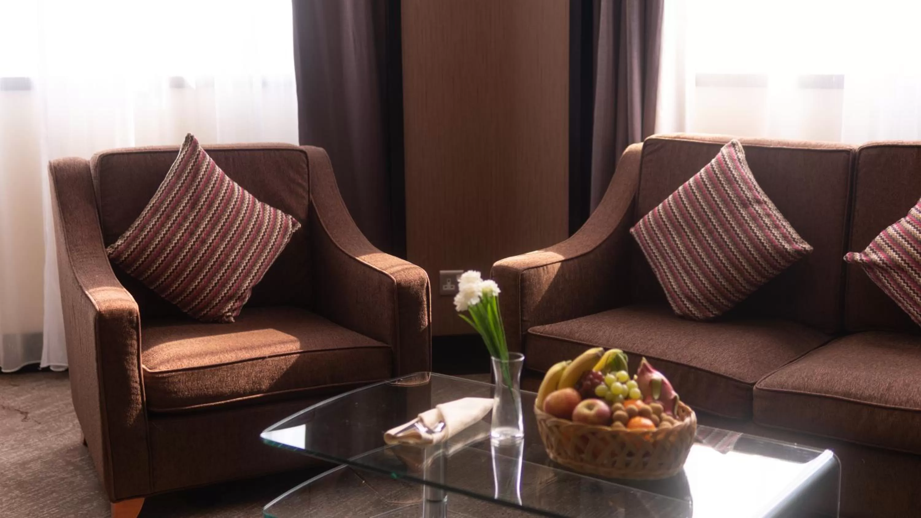 Living room in New World Suites