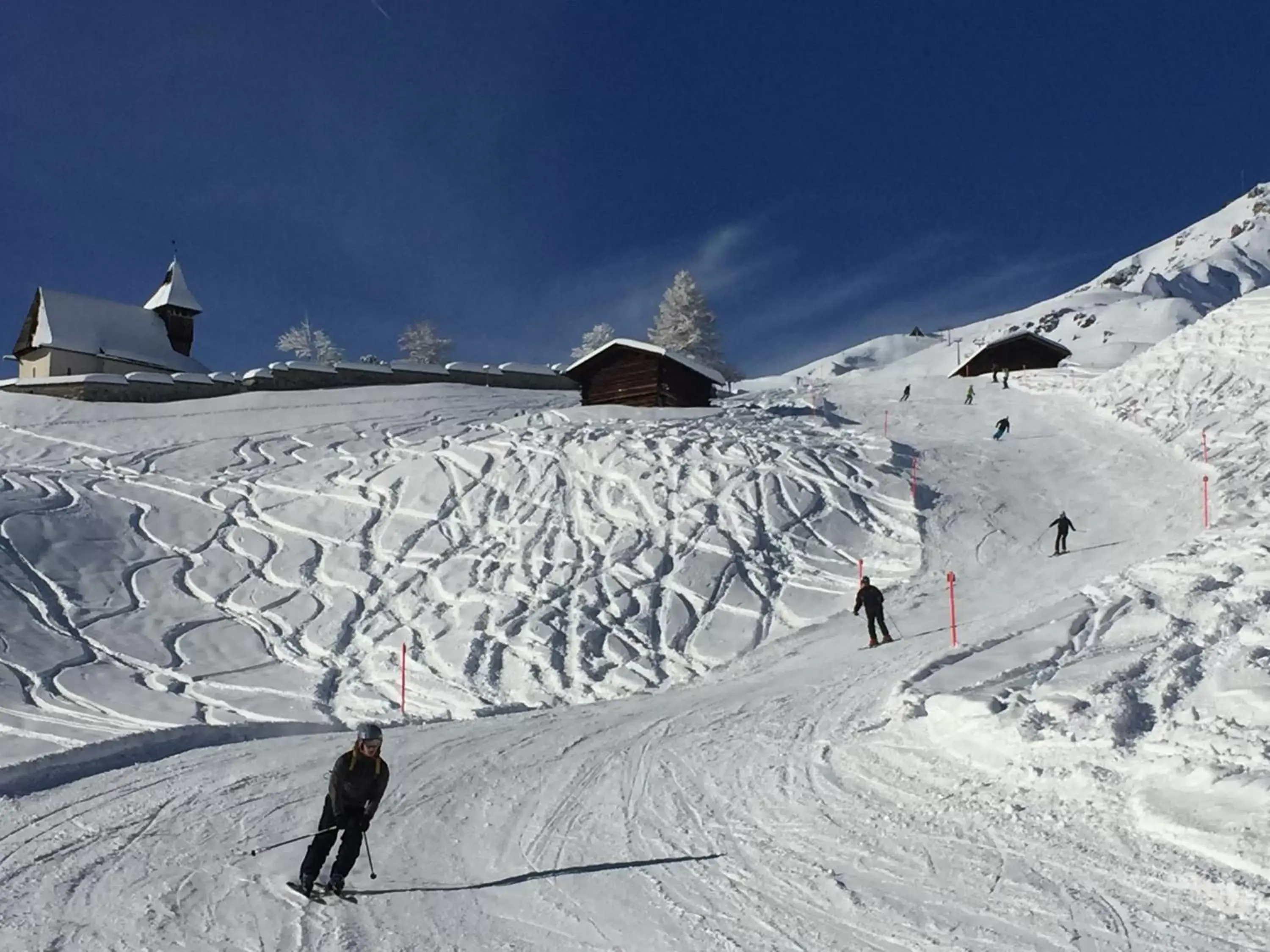 Natural landscape, Winter in Arosa Kulm Hotel & Alpin Spa