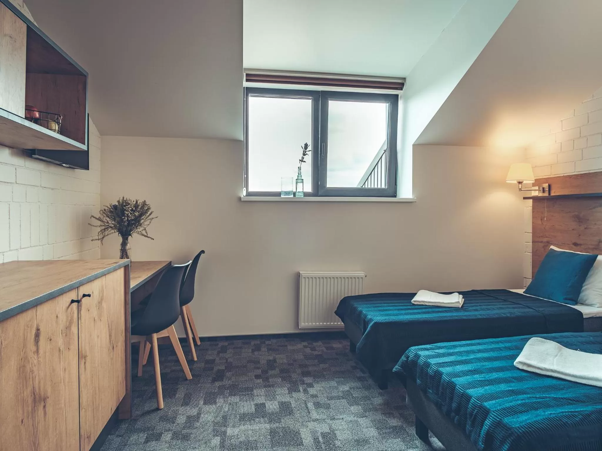Photo of the whole room in SELF CHECK-IN Hotel Railway Apartments