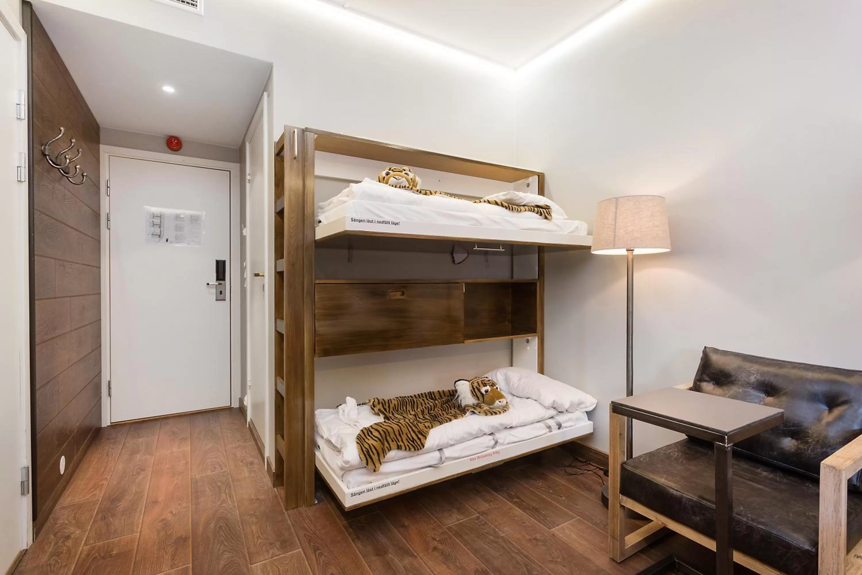 bunk bed, Bed in Dyreparken Safarihotell