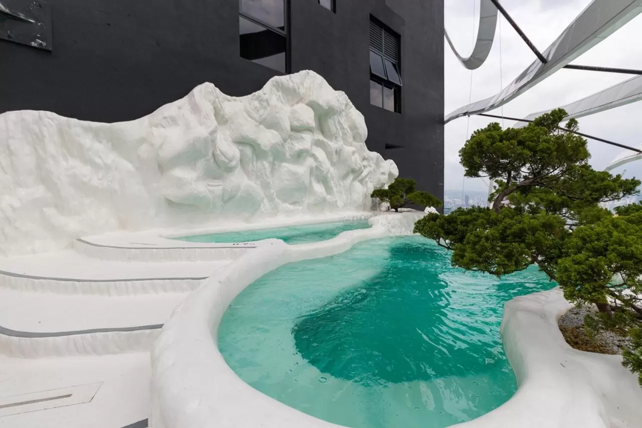 Swimming pool in Arte Mont Kiara Hotel Suite