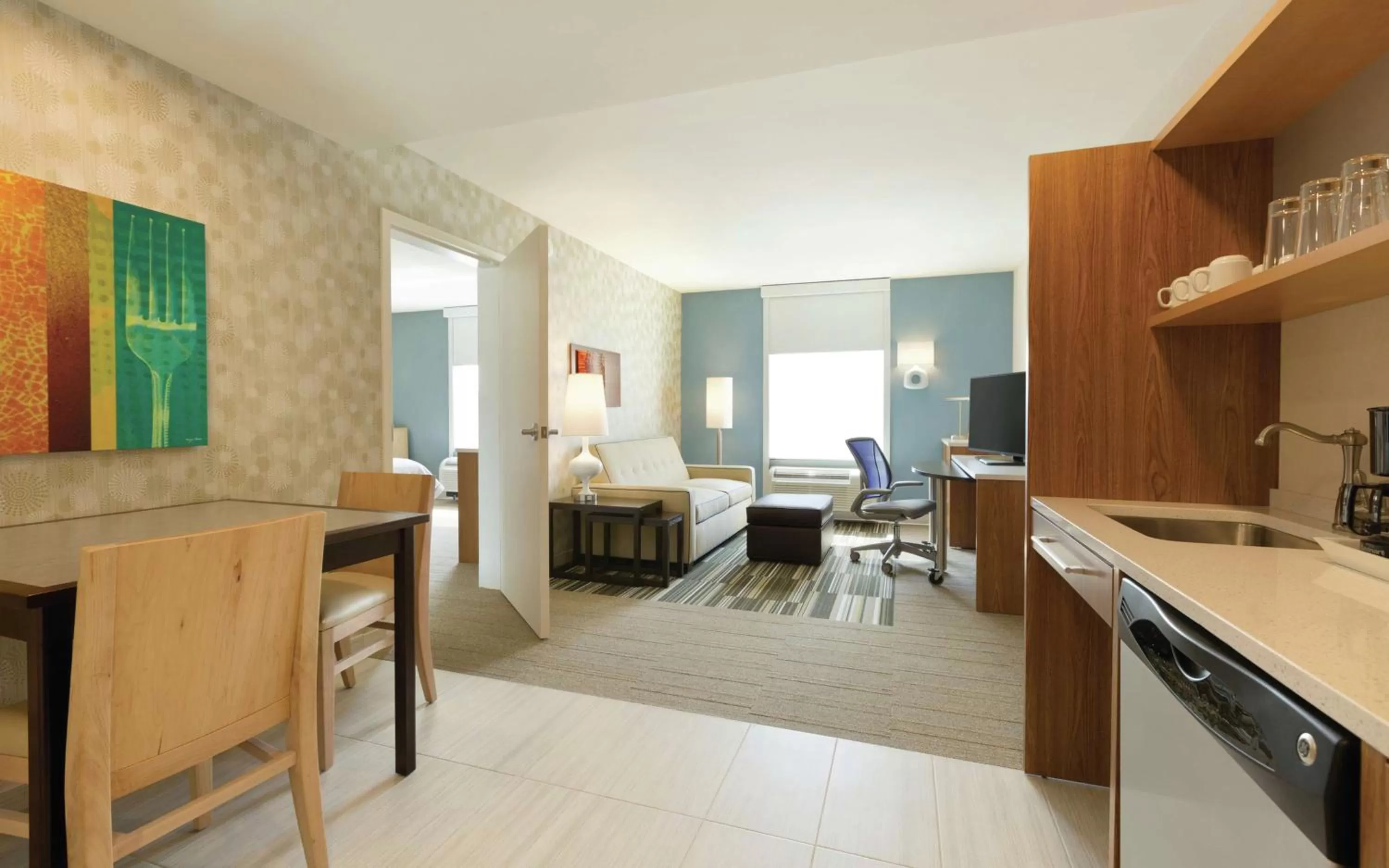 Bedroom in Home2 Suites by Hilton Bellingham