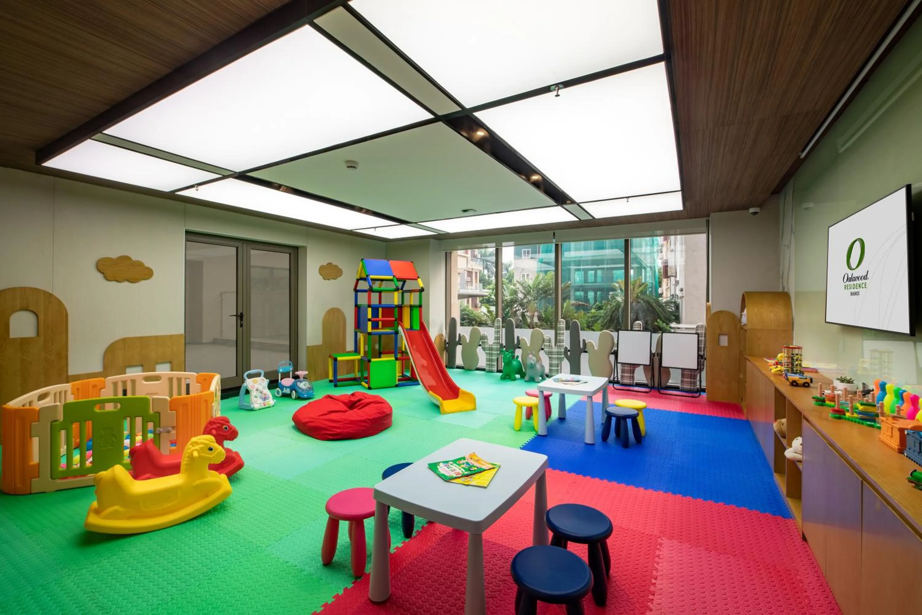 Kids's club in Oakwood Residence Hanoi