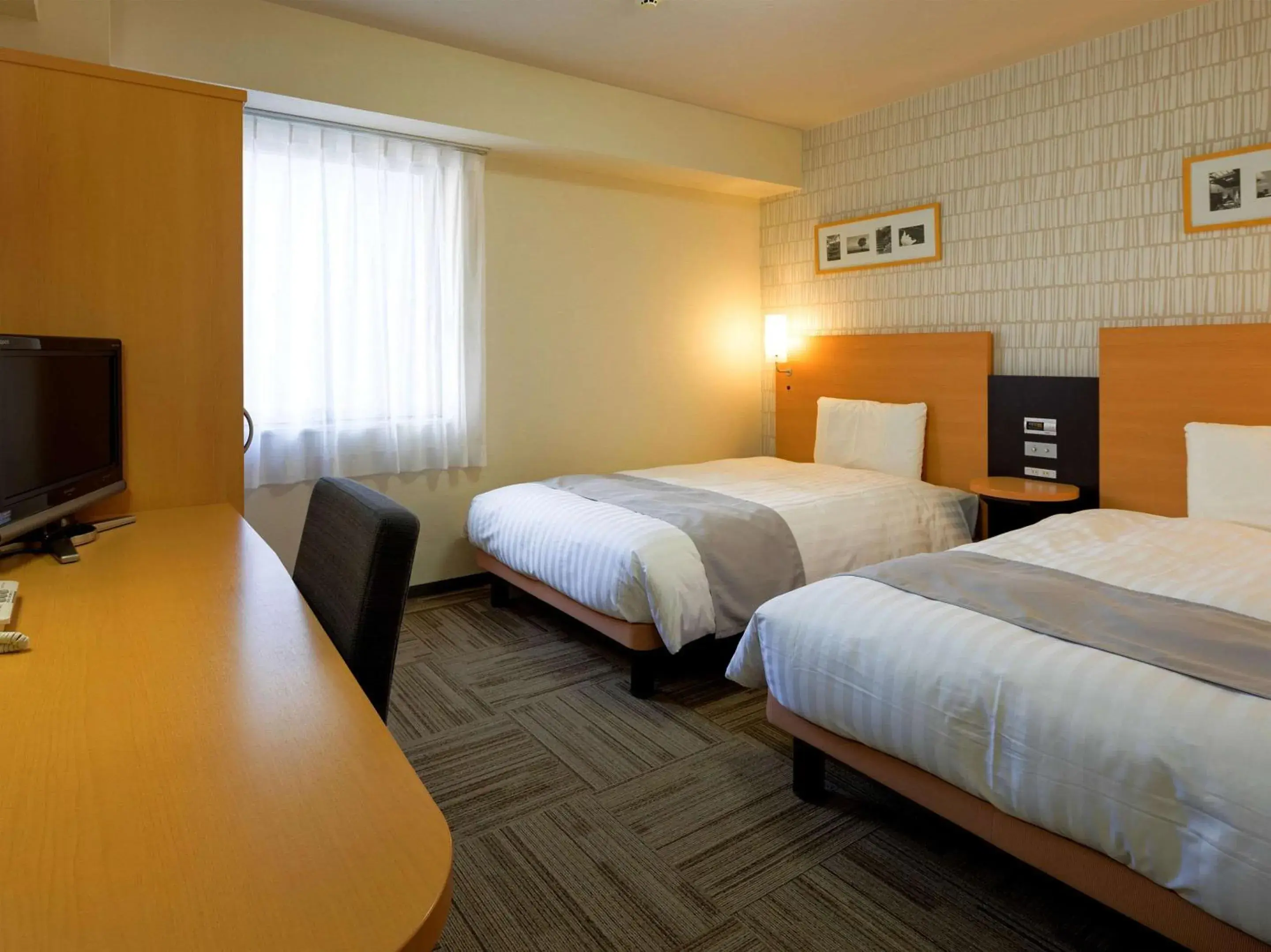 Photo of the whole room, Bed in Comfort Hotel Nara