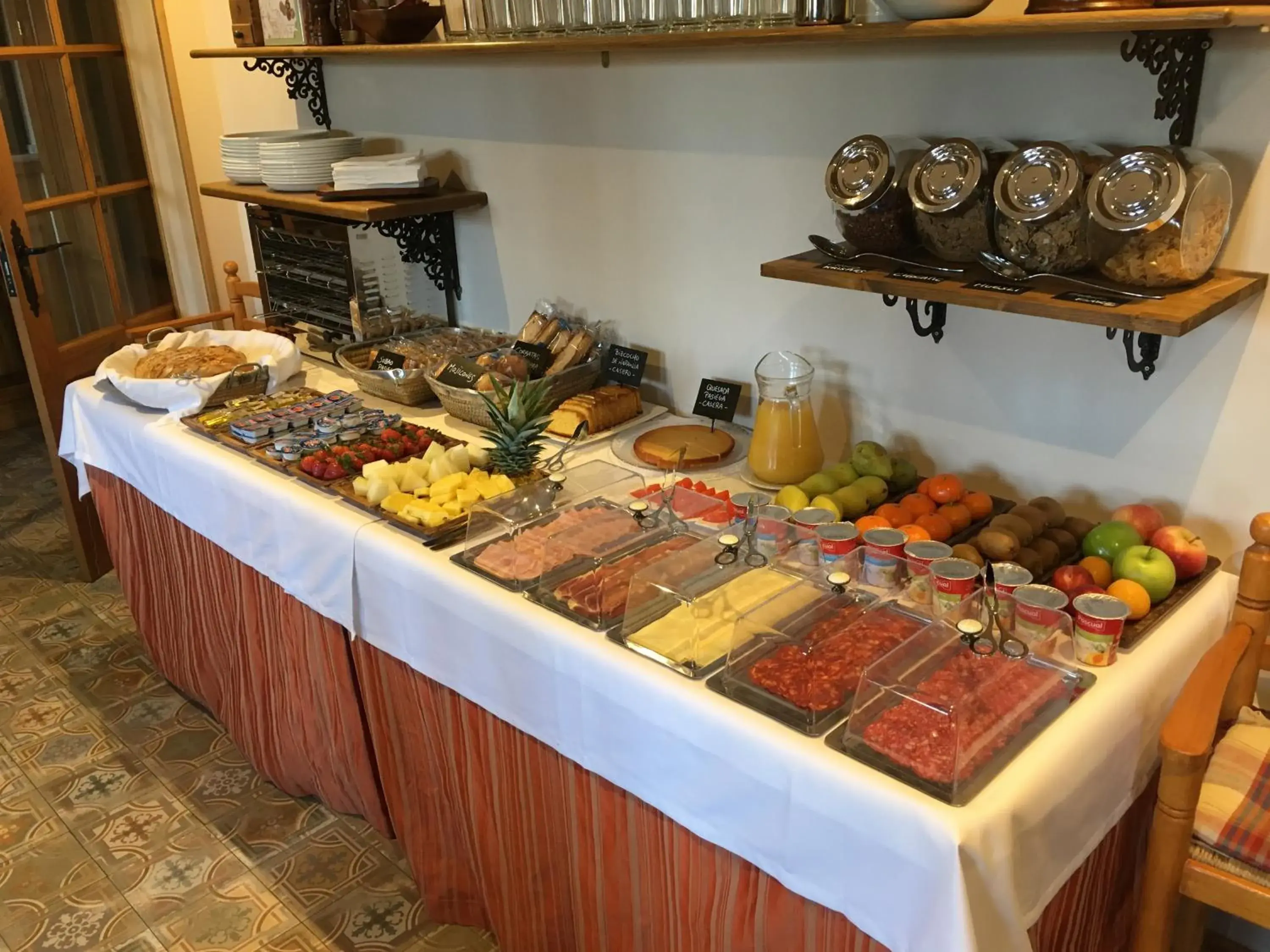 Food in Hotel Colonial de Santillana