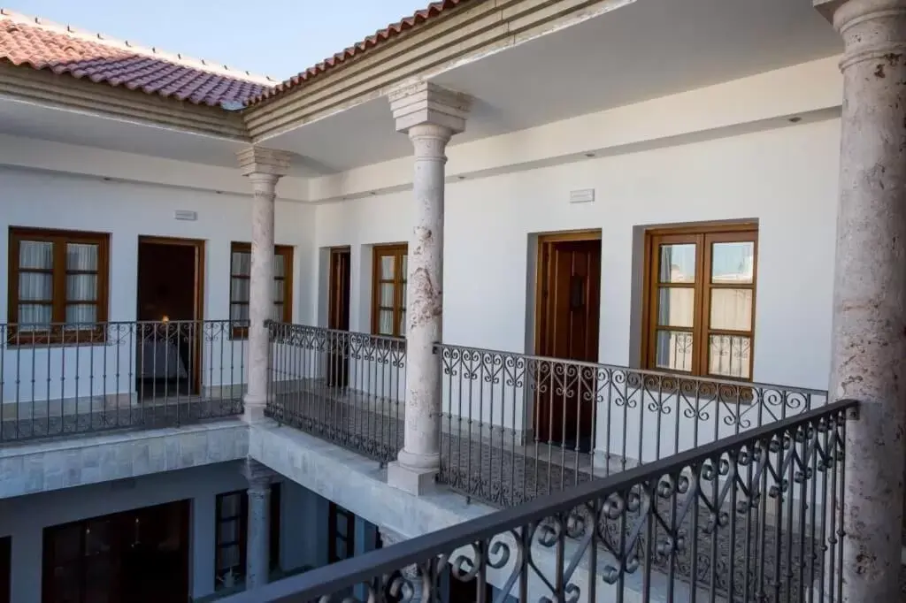 Patio, Balcony/Terrace in Hotel Rural Sisapo