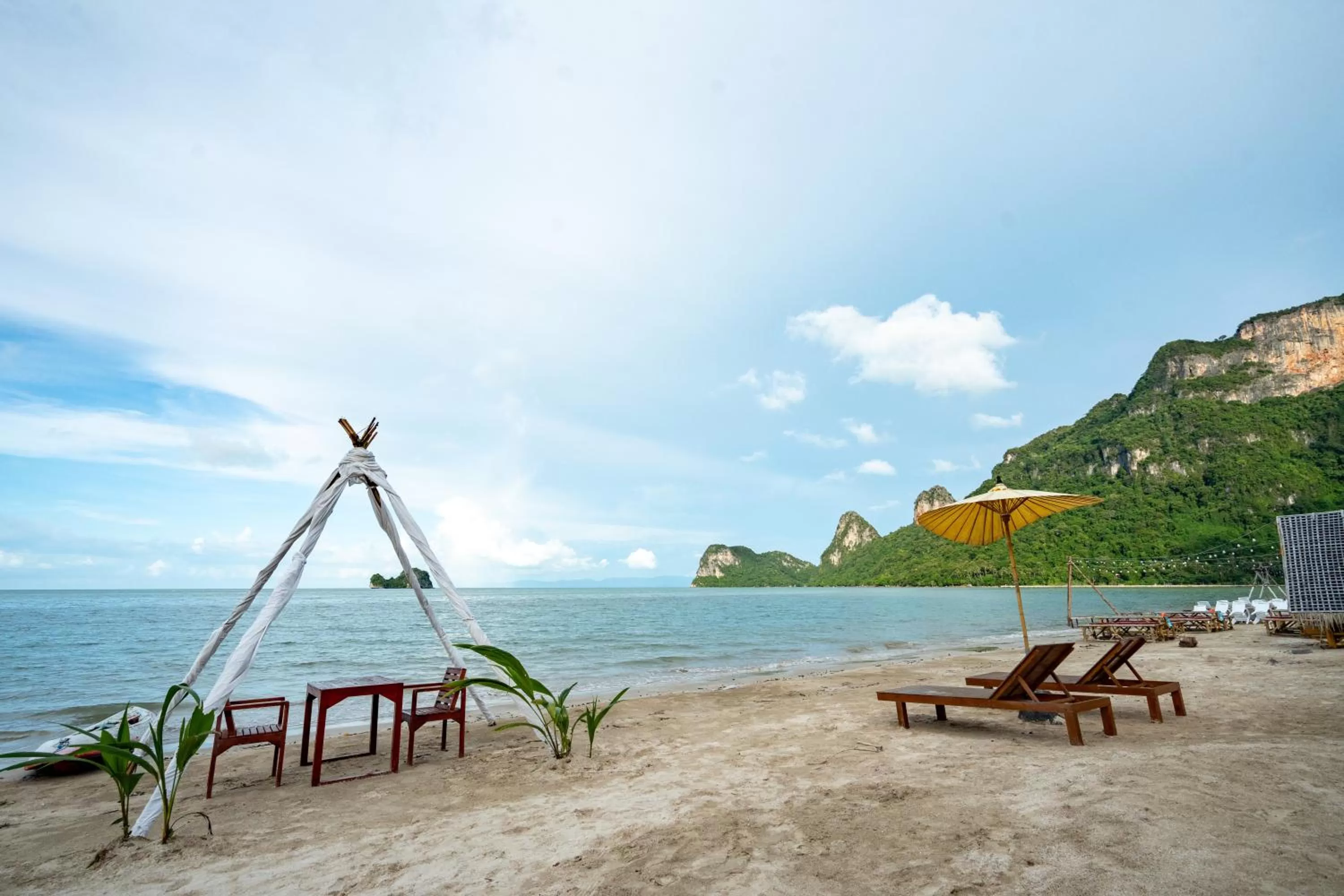 Beach in Janpa Resort