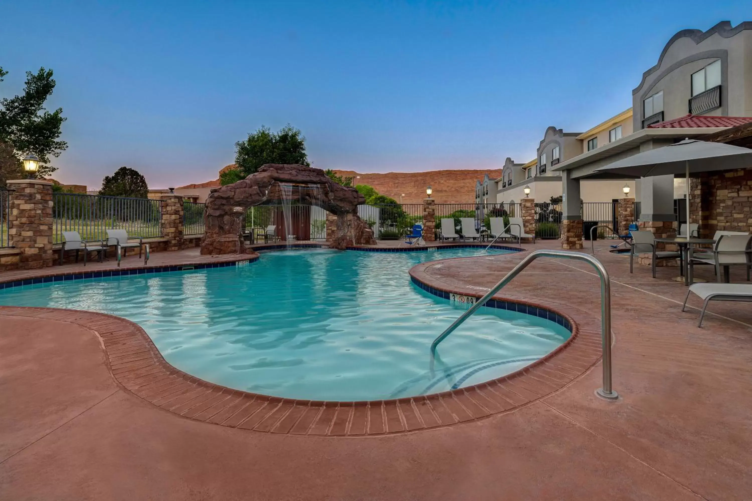 Swimming Pool in Holiday Inn Express Hotel & Suites Moab, an IHG Hotel