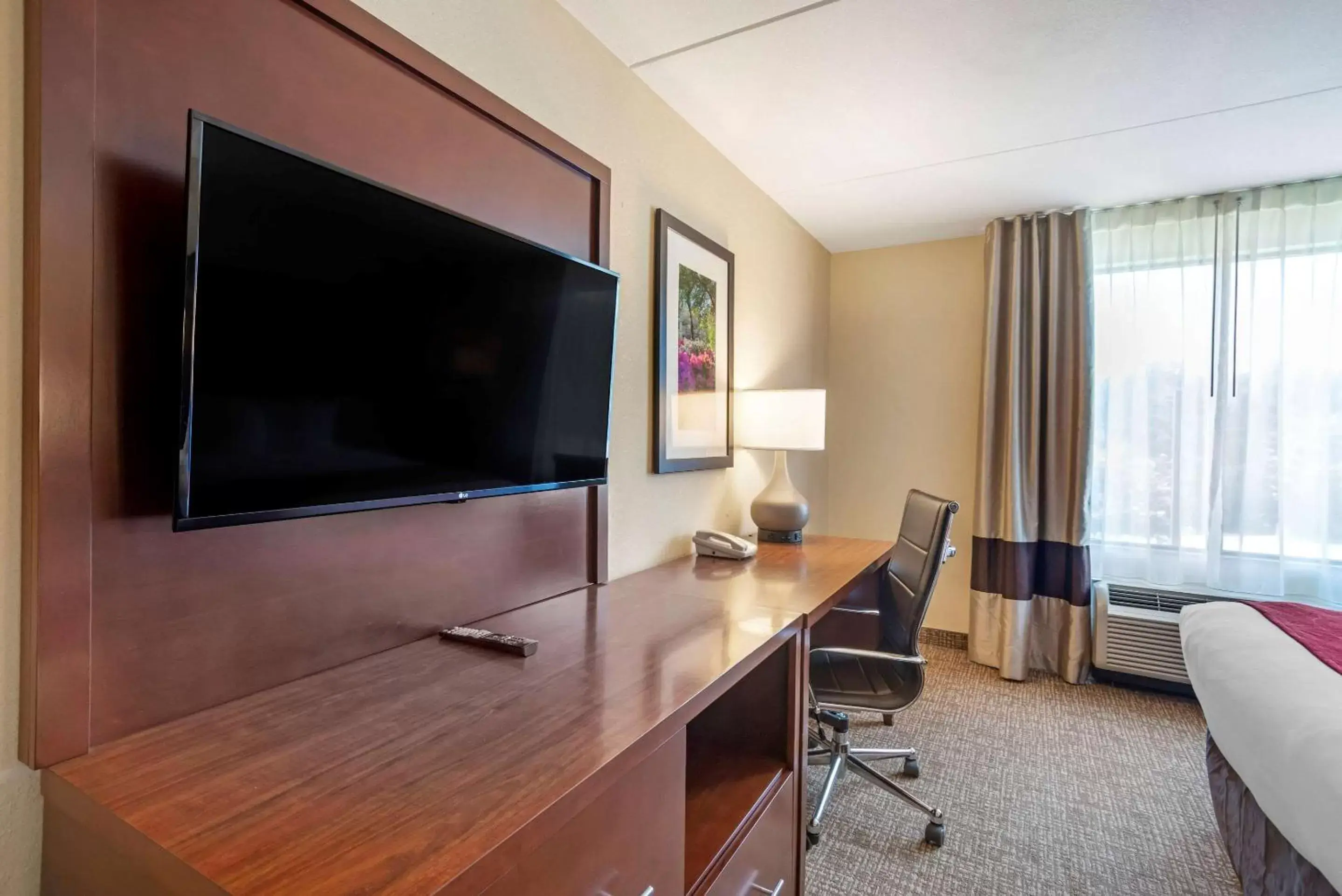 Photo of the whole room, TV/Entertainment Center in Comfort Suites Fredericksburg North