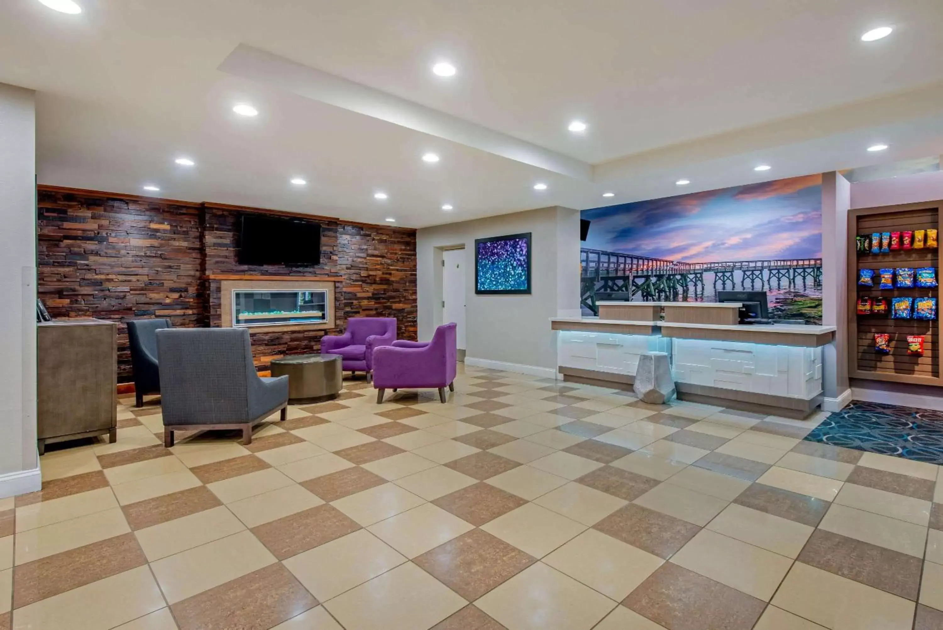 Lobby or reception, Lobby/Reception in La Quinta by Wyndham Lexington Park - Patuxent