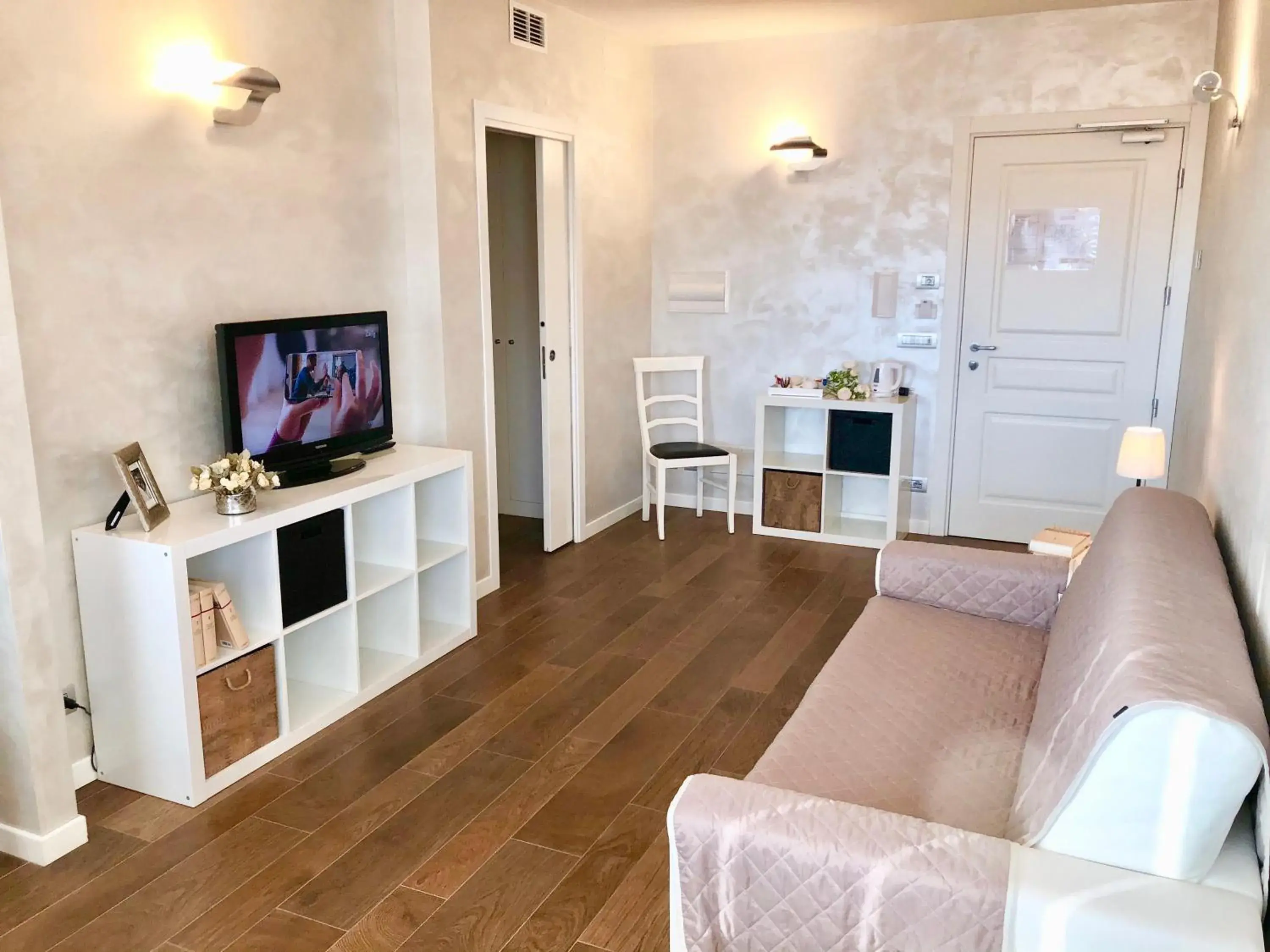 TV and multimedia, Seating Area in Hotel Ferro di Cavallo