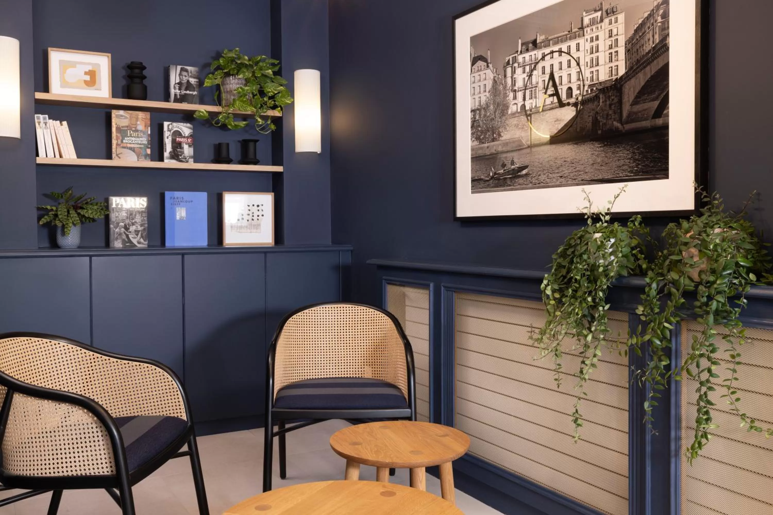 Lobby or reception in Hotel Abbatial Saint Germain