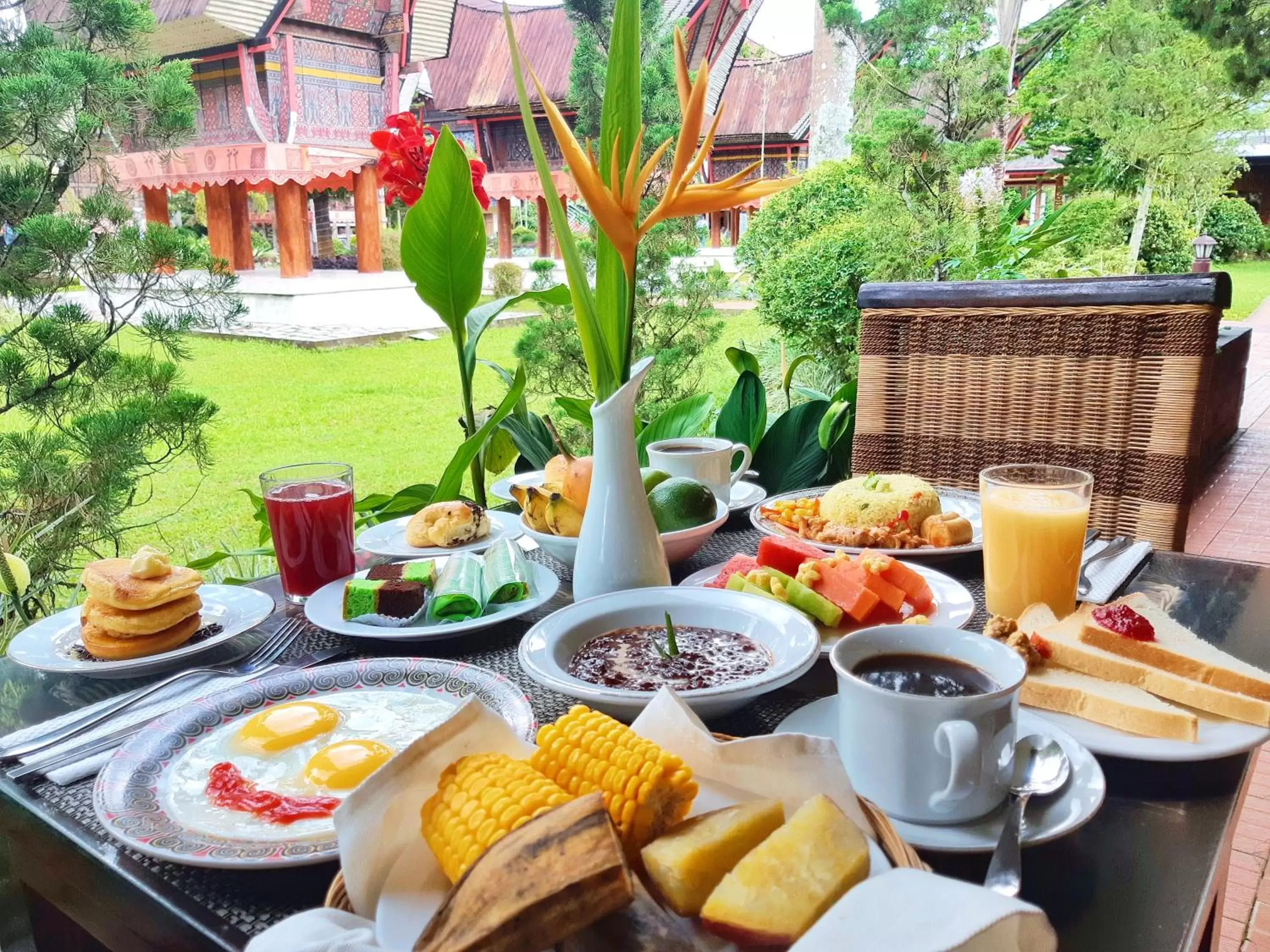Breakfast in Toraja Misiliana Hotel