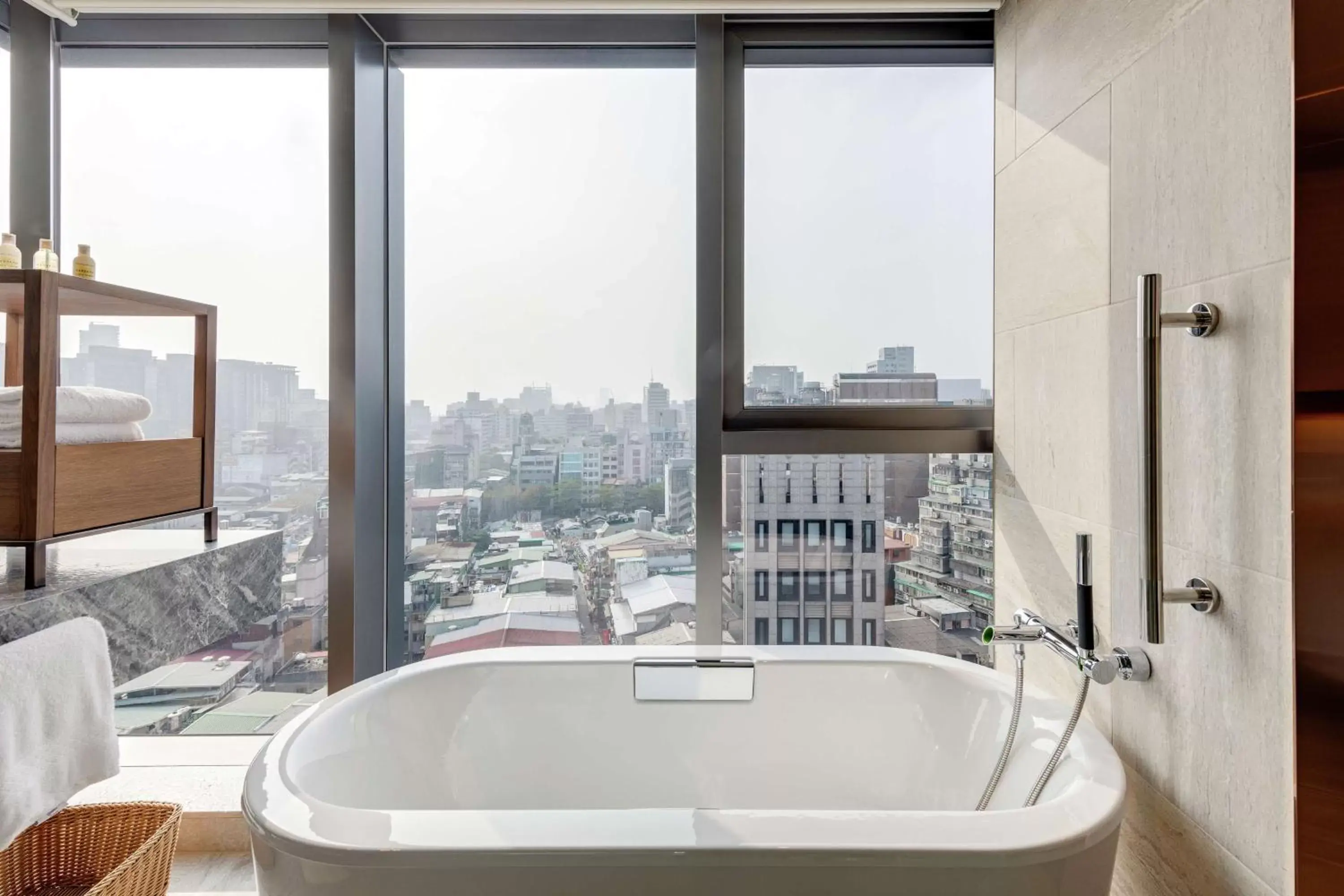 Bathroom in DoubleTree by Hilton Taipei Zhongshan