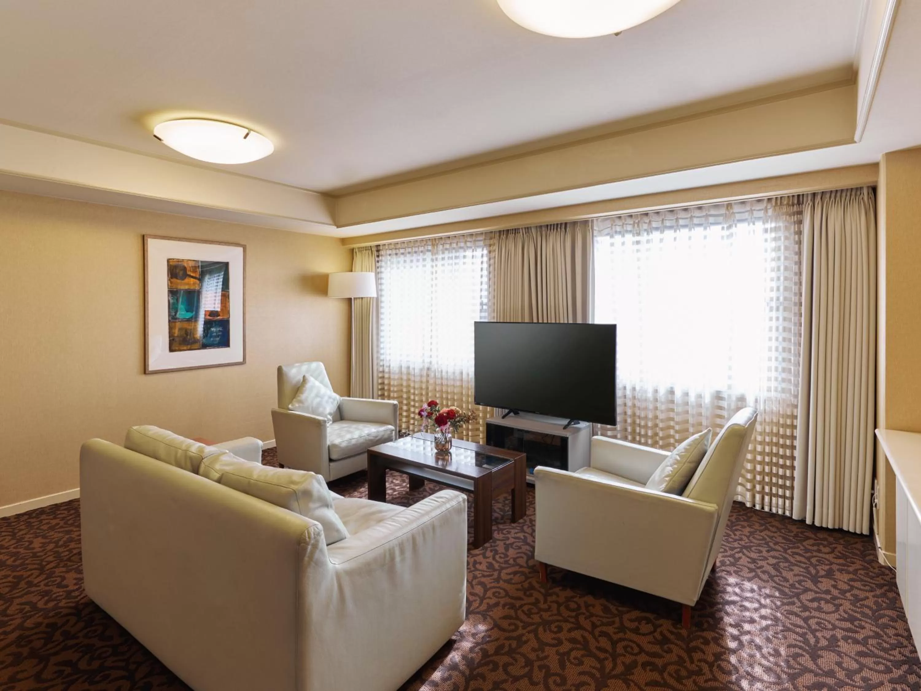 Living room in Hotel Agora Osaka Moriguchi